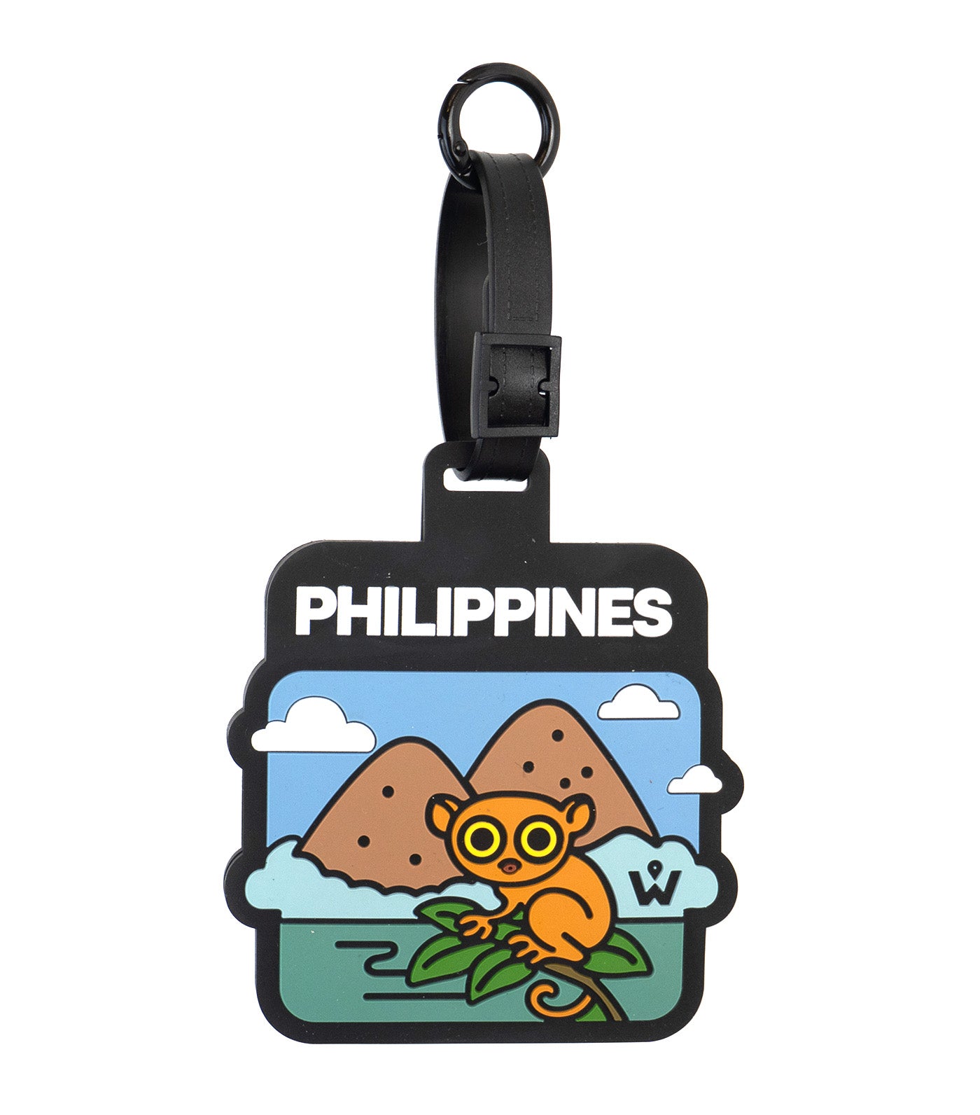 PVC Bag Tag Chocolate Hills