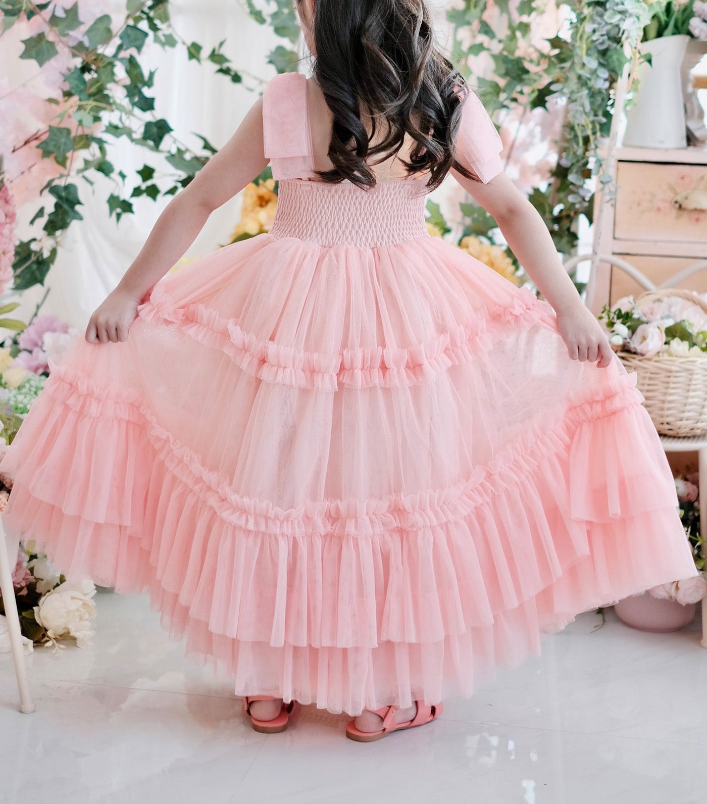 Laila & Lyra Imogen Tutu Dress Peach