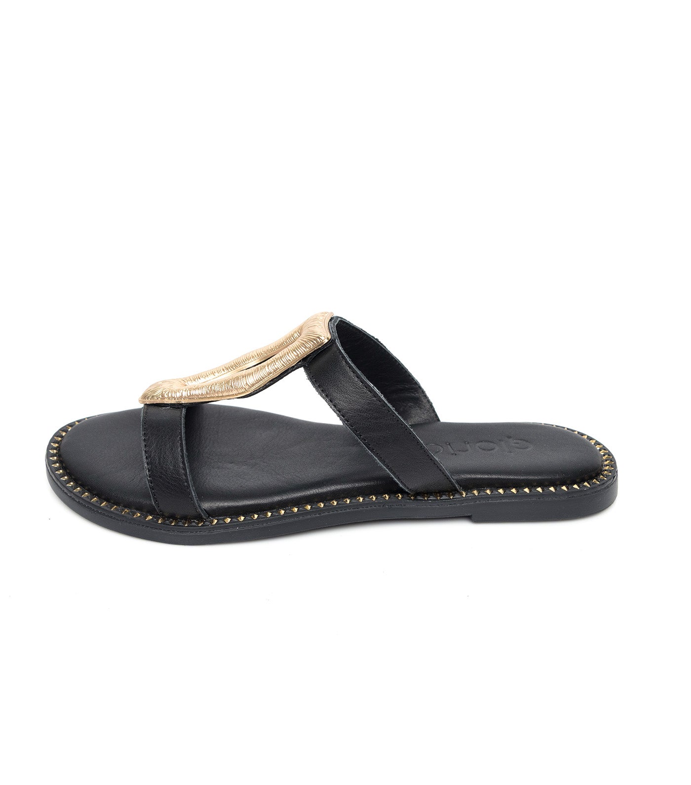 Gloria Slip-on Sandals Black