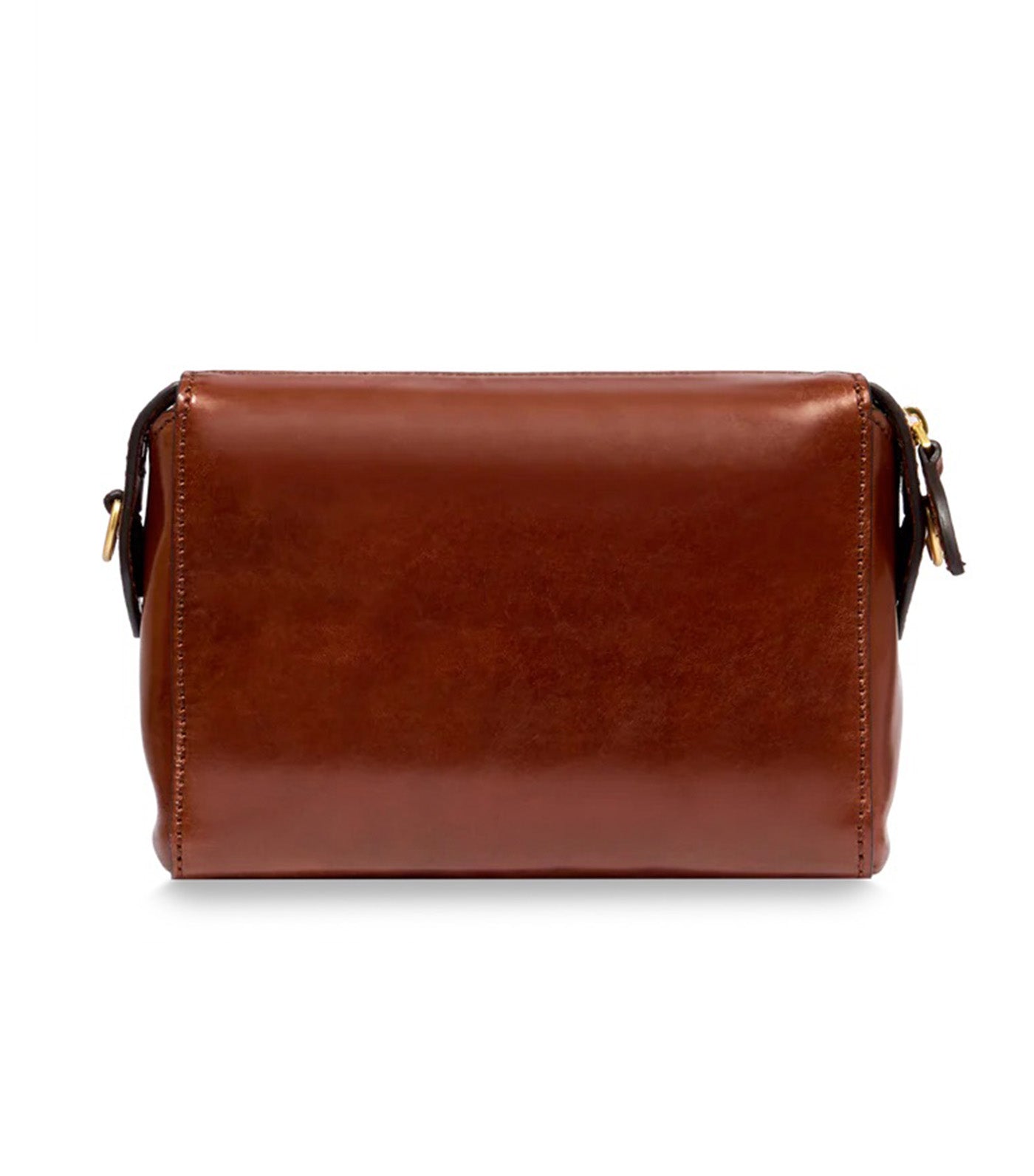 Frida Leather Crossbody Bag with Zip Closure