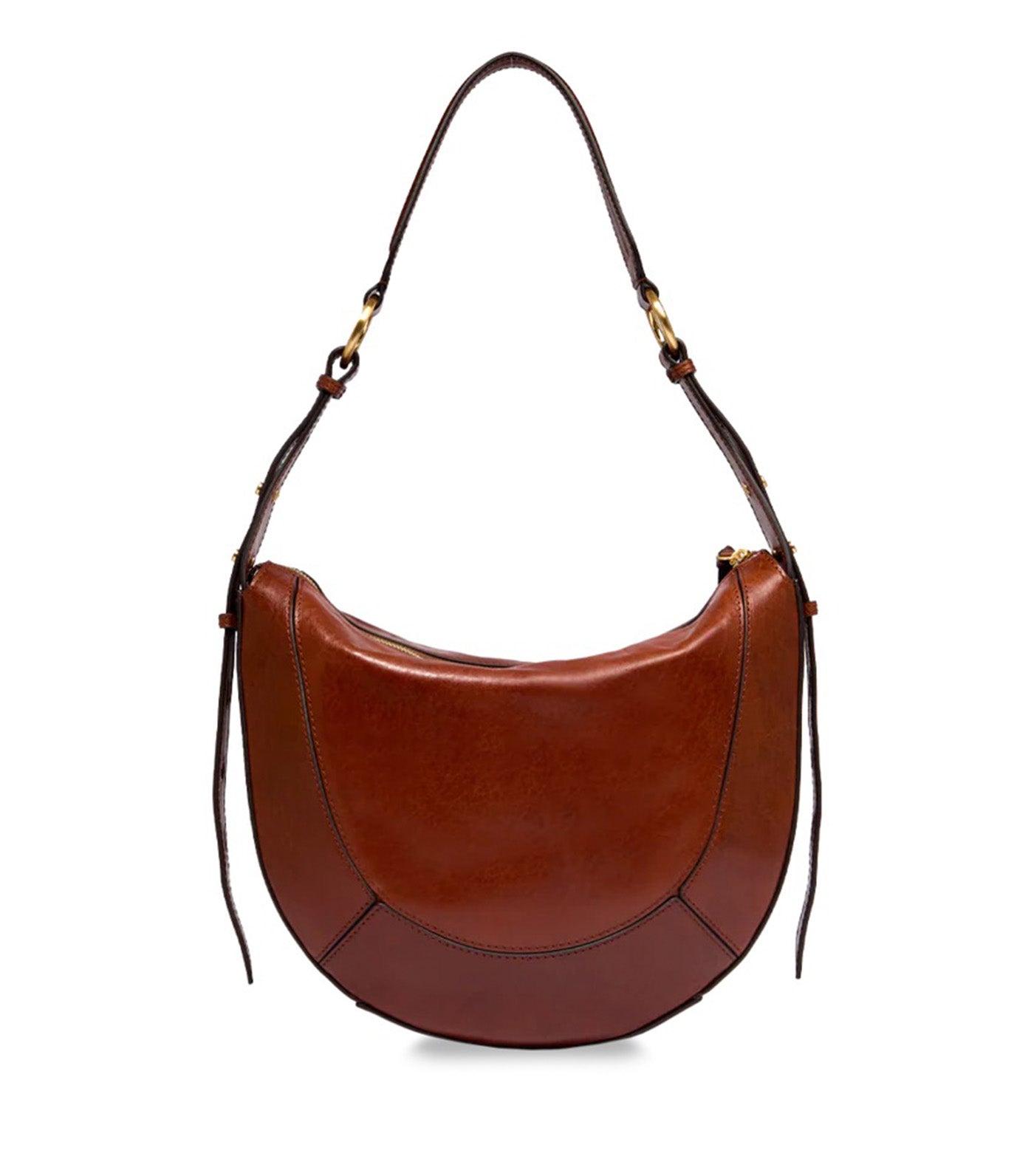 Fedora Large Leather Crossbody Bag
