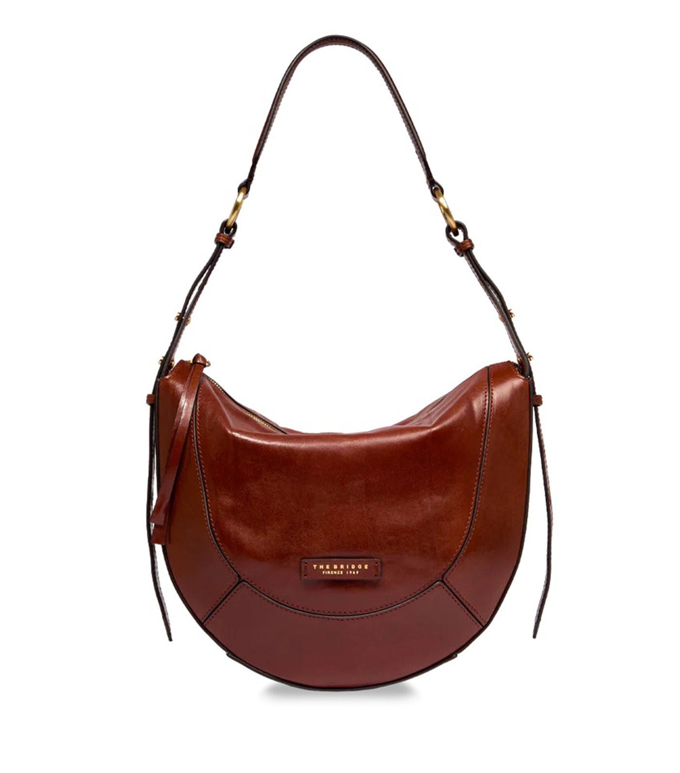 Fedora Large Leather Crossbody Bag