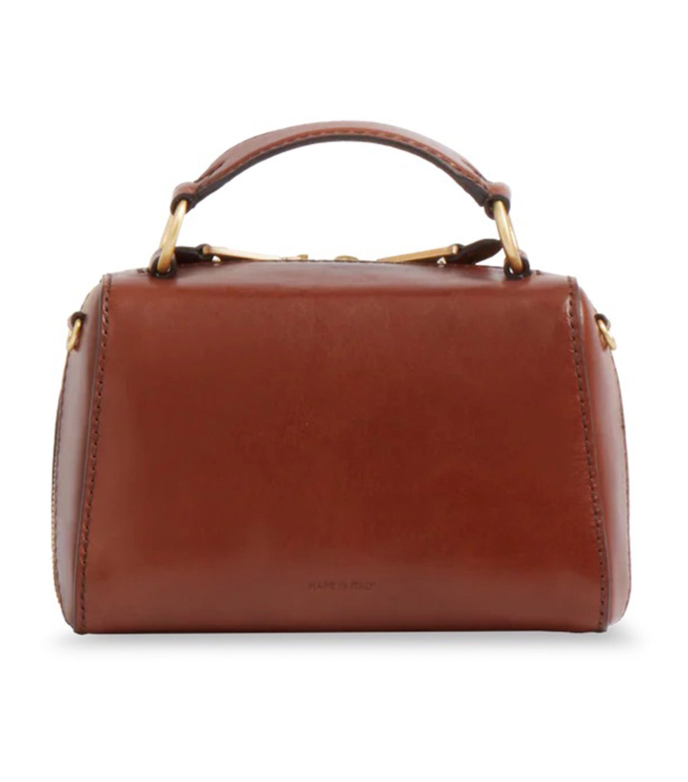 Laura Leather Handbag with Removable Shoulder Strap