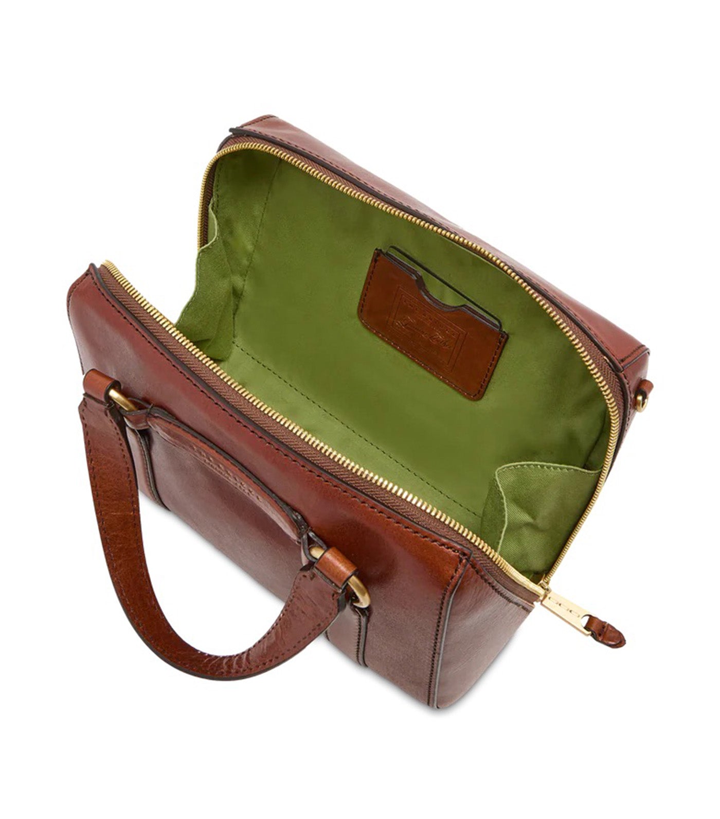 Laura Leather Handbag with Removable Shoulder Strap