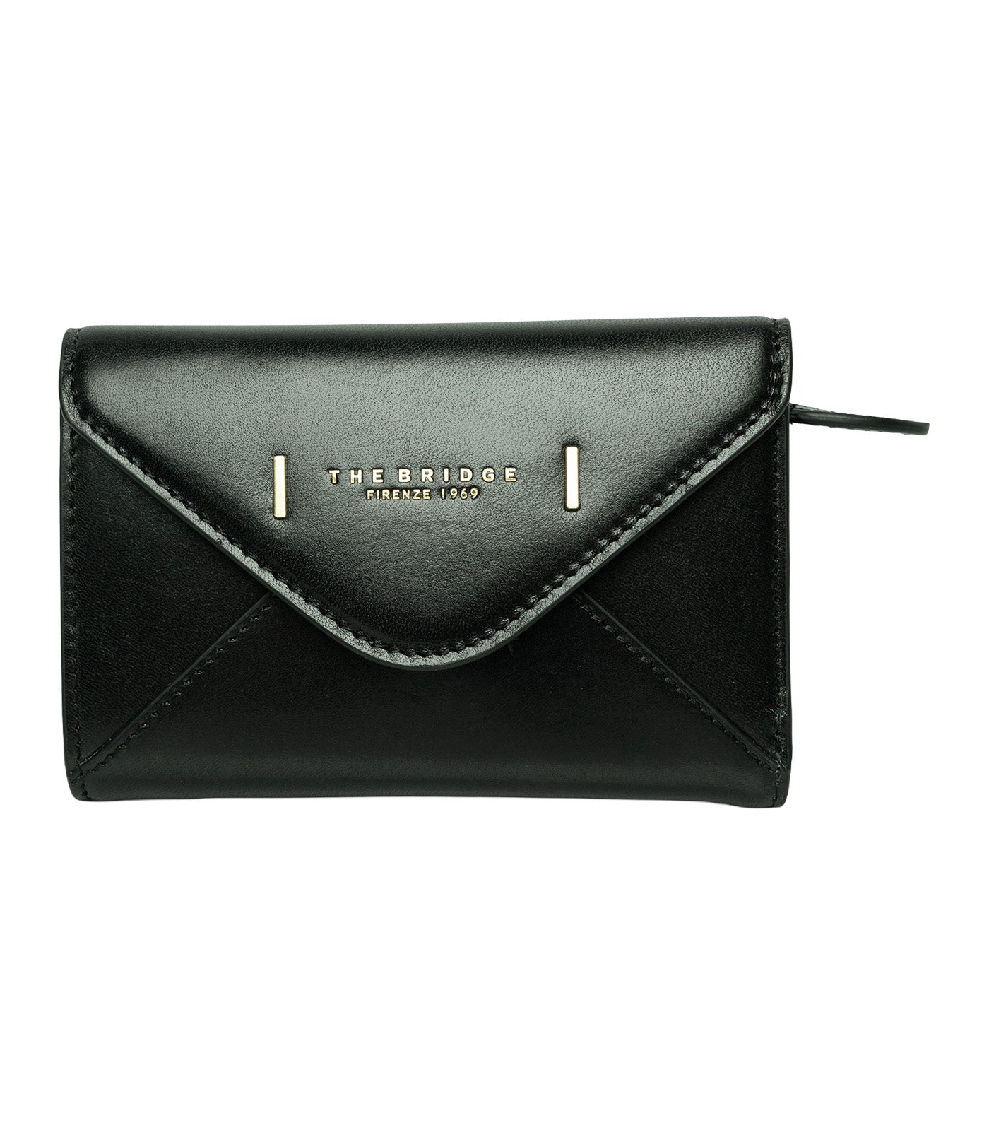 Frida Compact Leather Card Holder with Zip