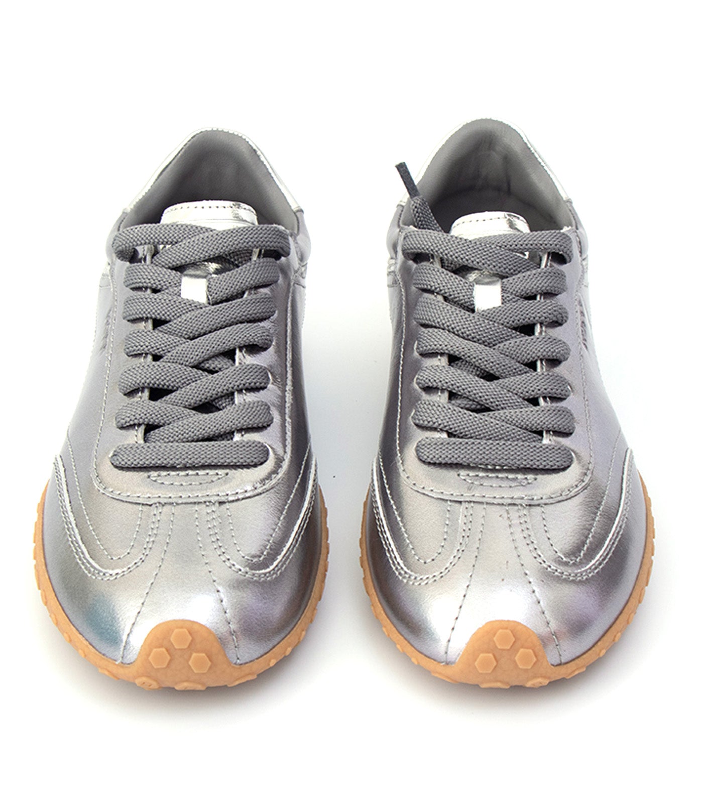 Bridge Metallic Woman Sneakers Silver