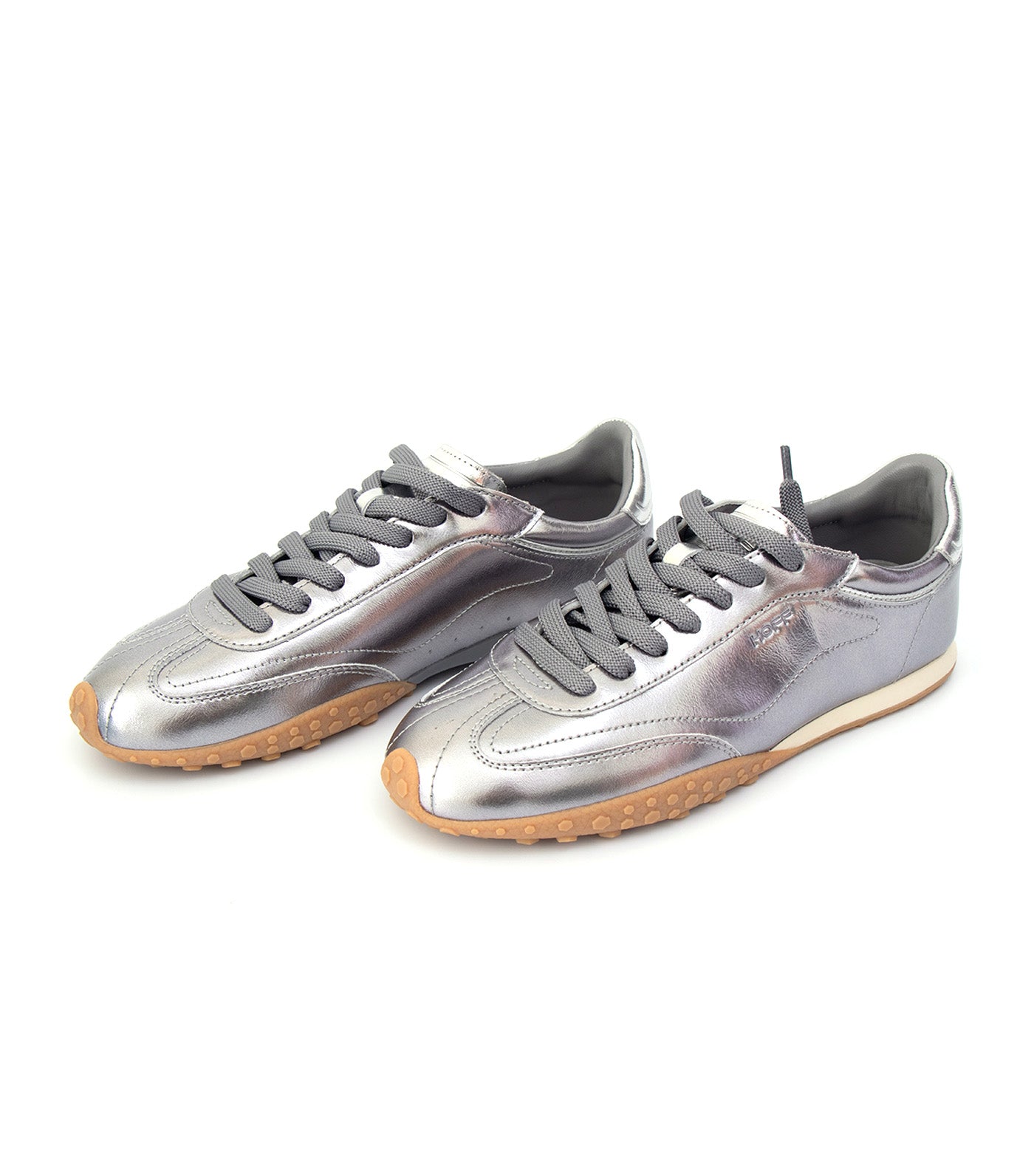 Bridge Metallic Woman Sneakers Silver