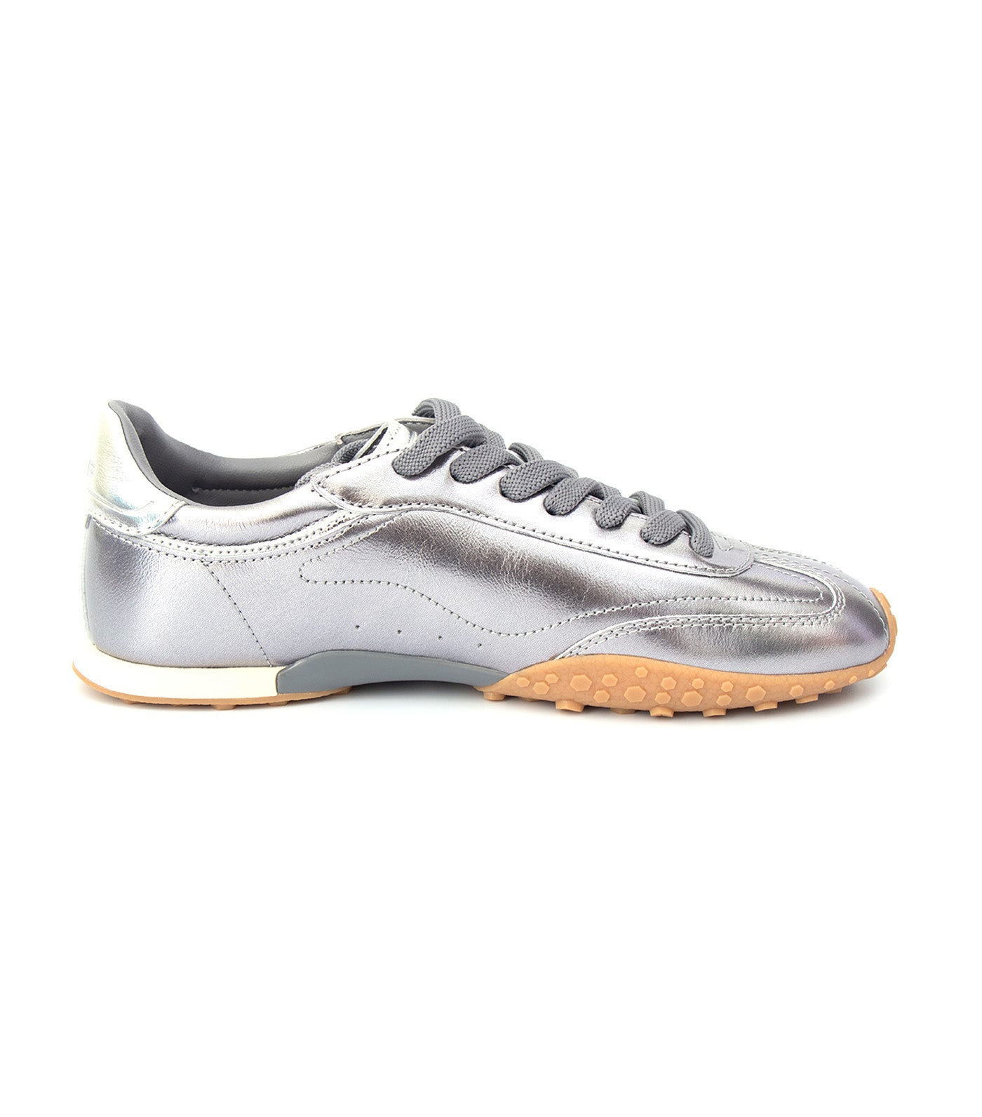 Bridge Metallic Woman Sneakers Silver