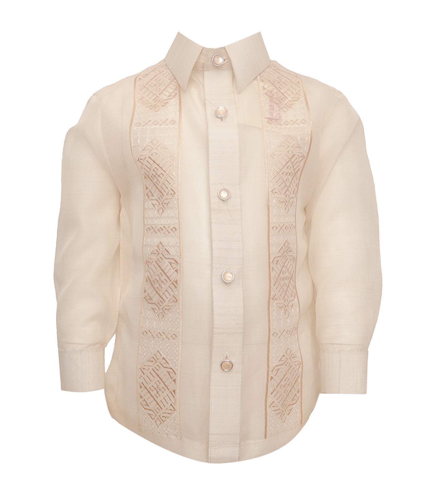 Daniel Jusi Piña Barong for Kids with Embroidery
