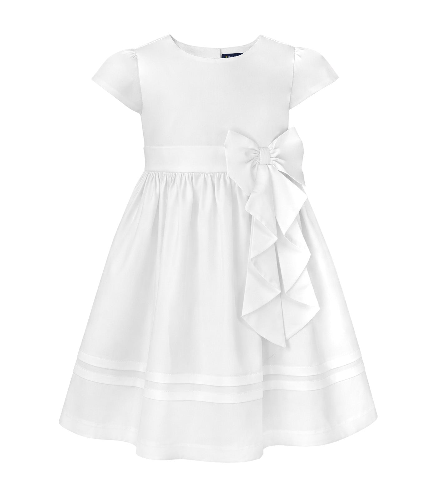 Vera Girls Communion Dress White