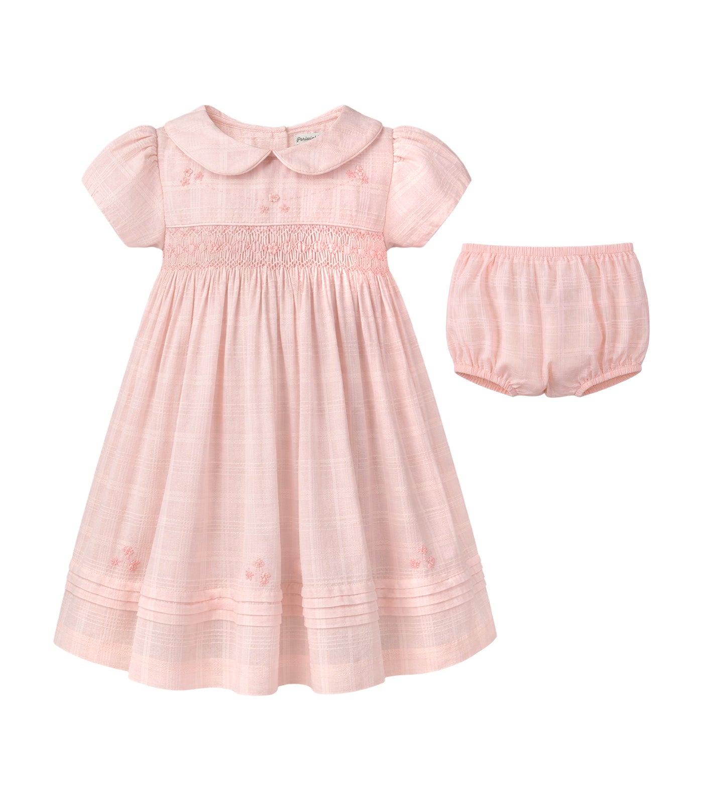 Larissa Baby Girls Smocked Dress