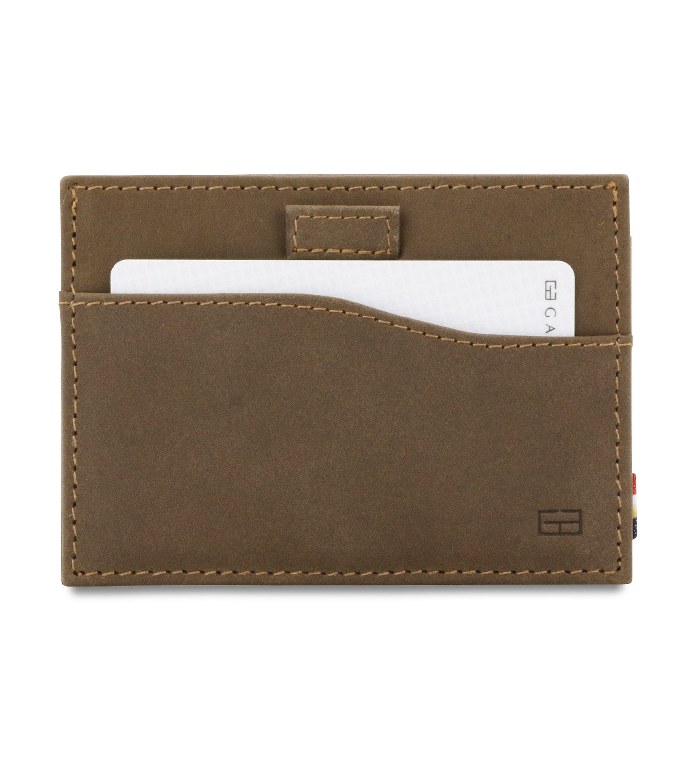 Garzini Leggera Card Holder Java Brown