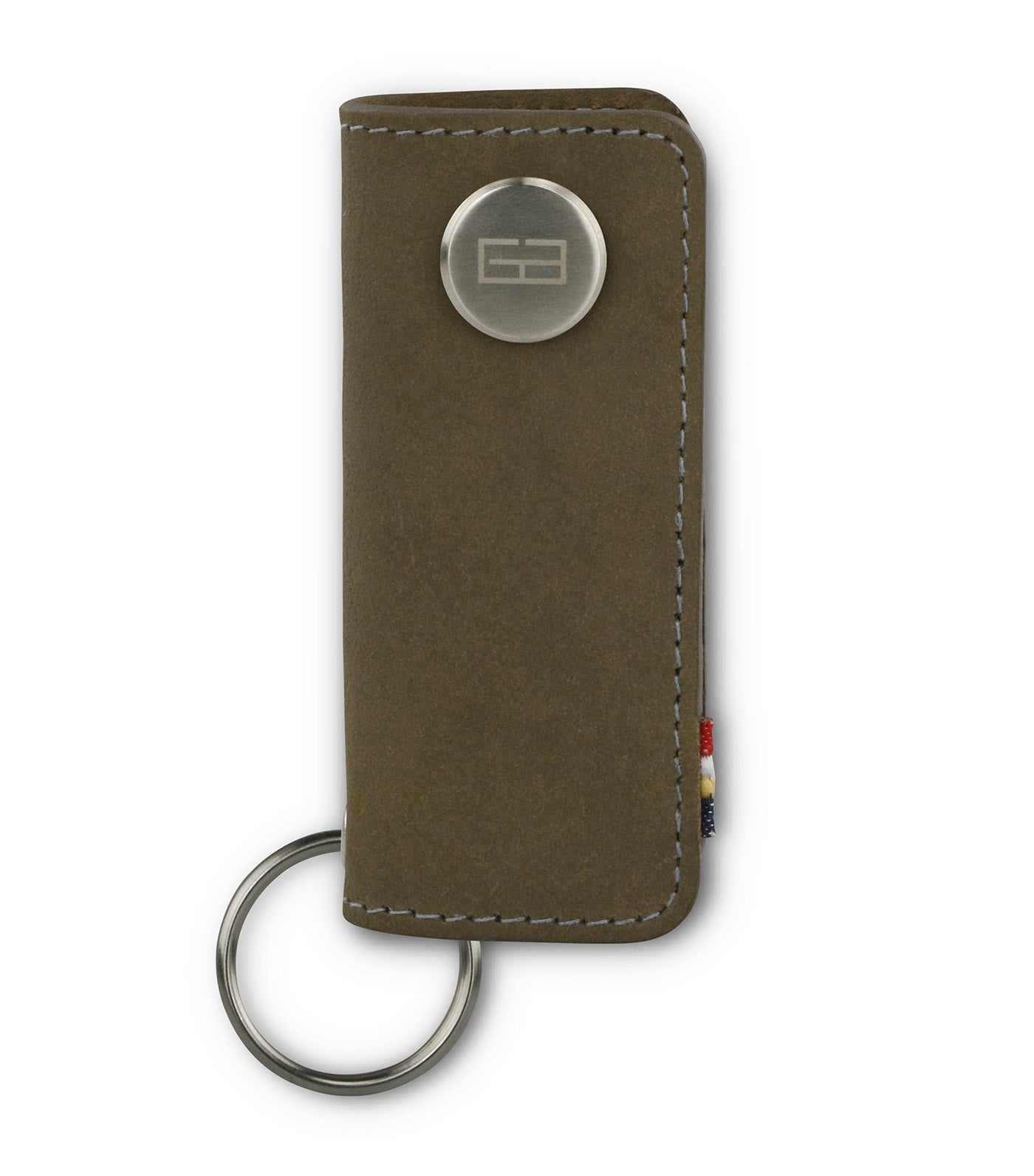 Garzini Lusso Key Holder Olive Green
