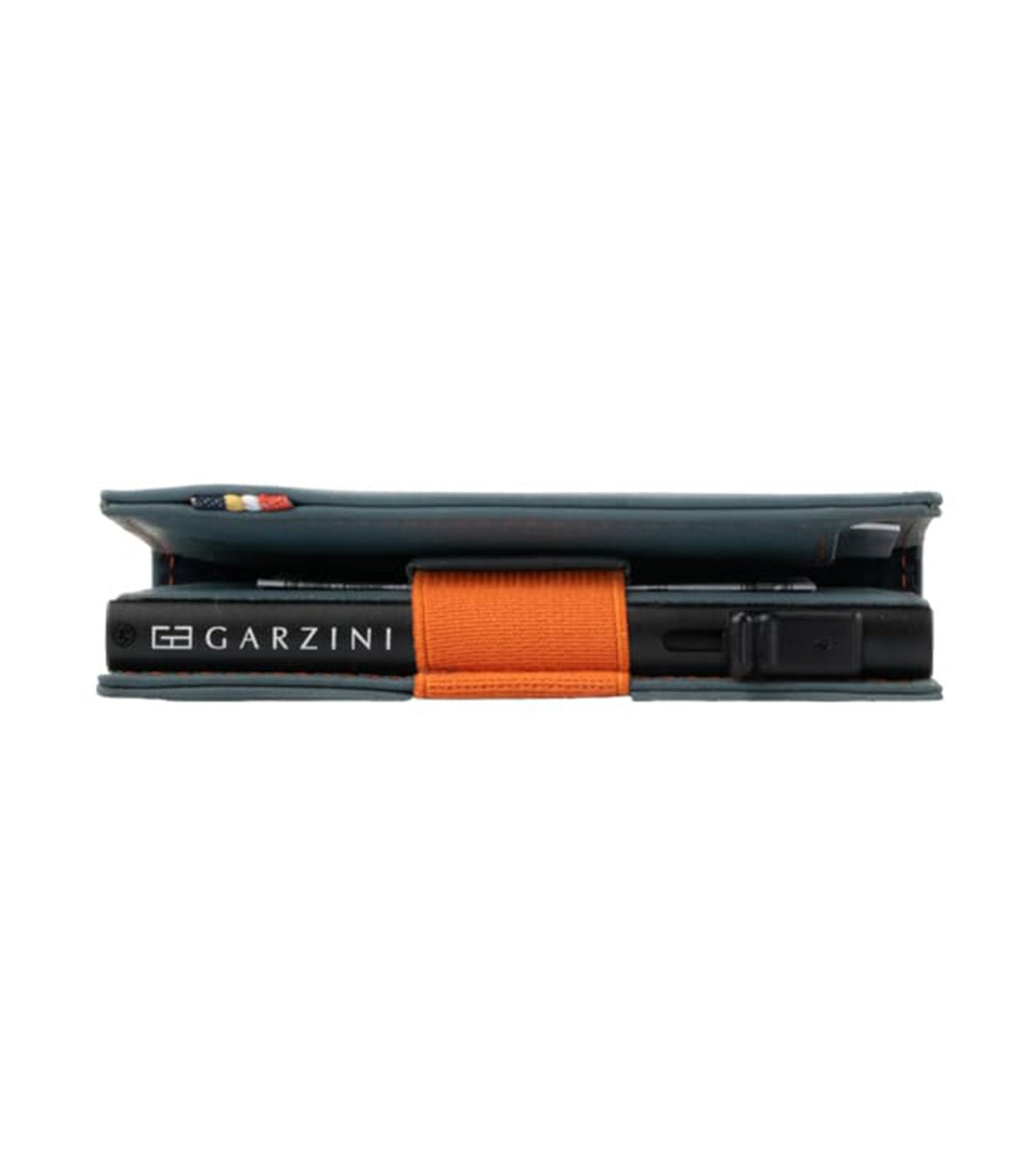 Garzini Metal Wallet Blue Orange/Multi