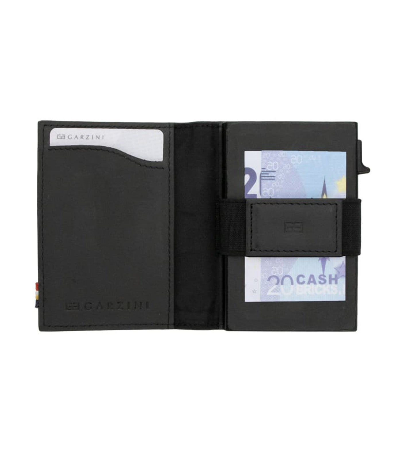Garzini Metal Wallet Carbon Black