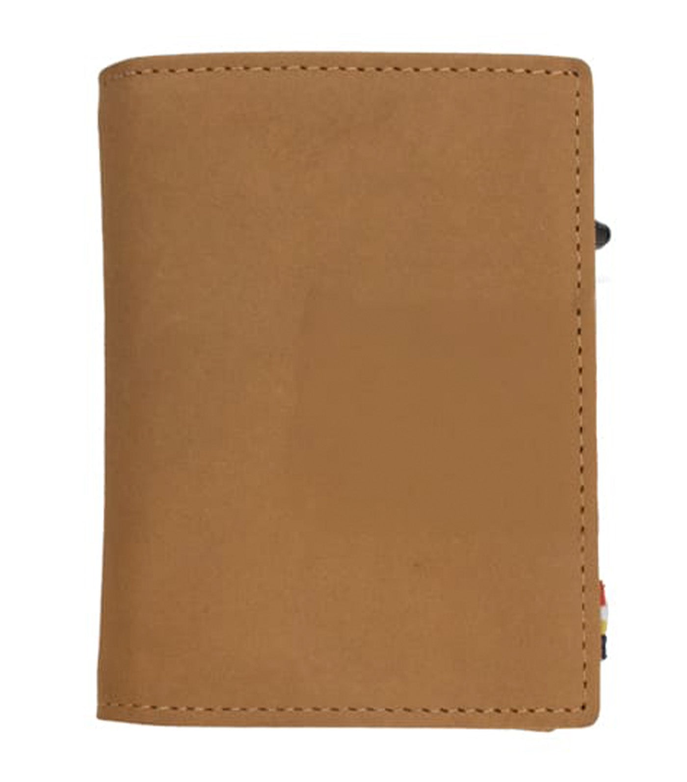 Garzini Metal Wallet Camel Brown