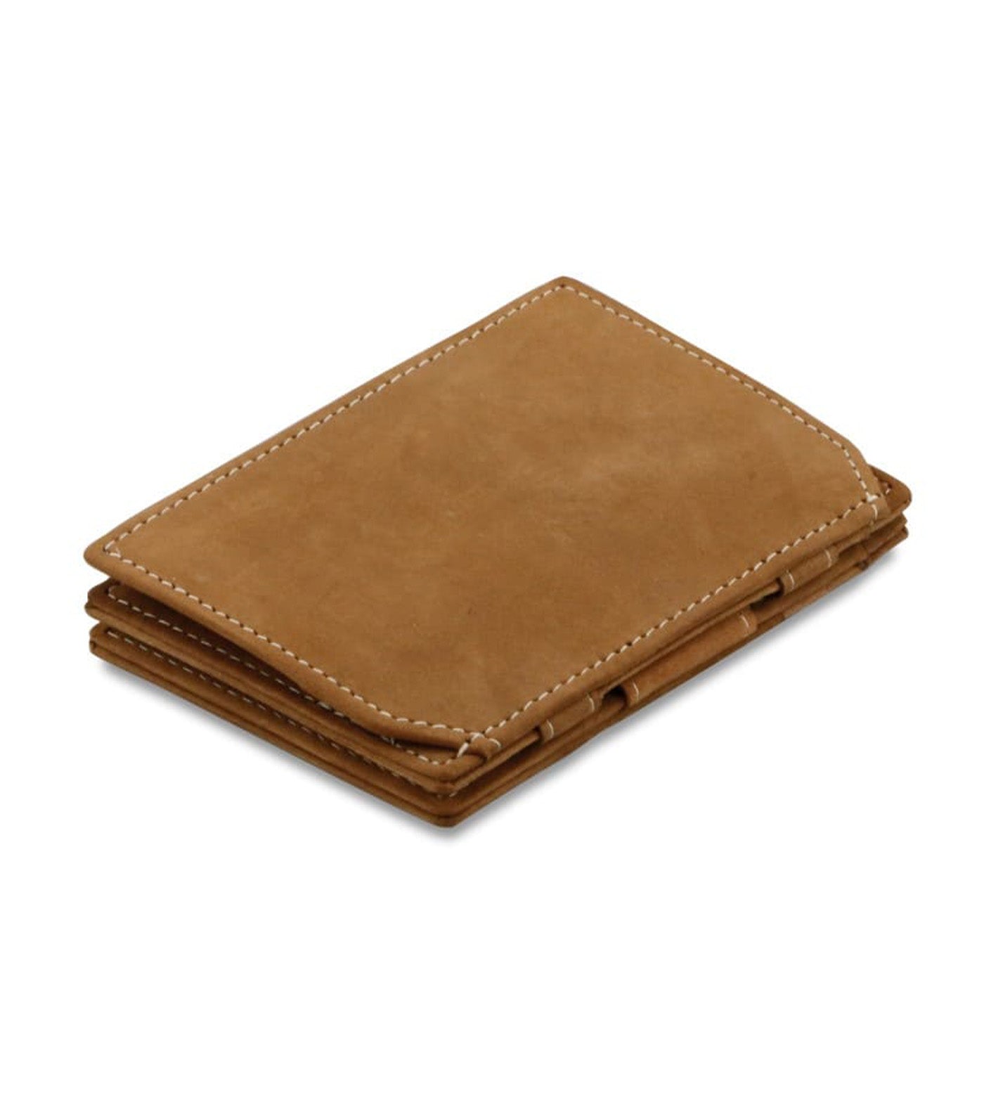 Garzini Essenziale Magic Coin Wallet Camel Brown