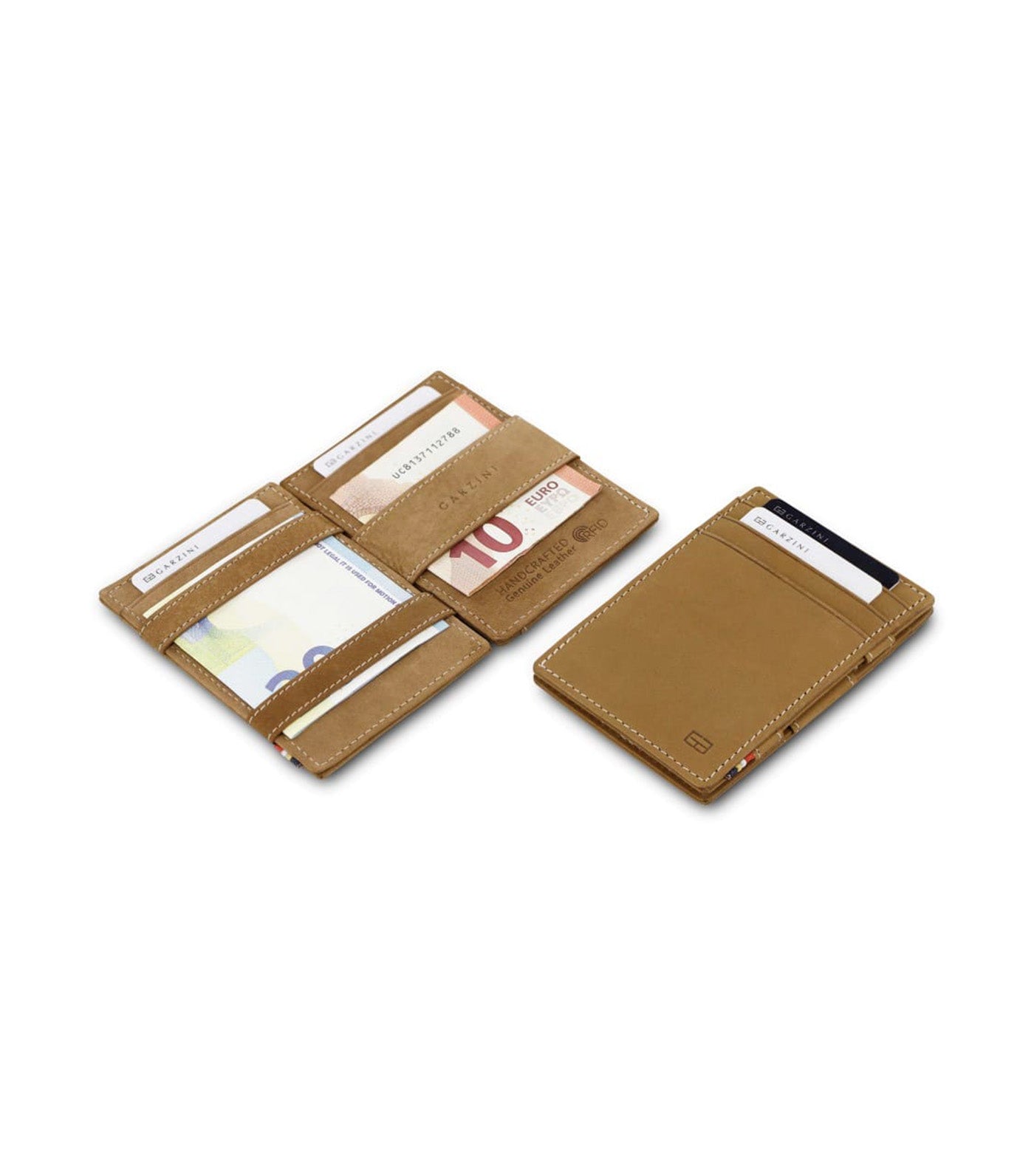 Garzini Essenziale Magic Wallet Camel Brown