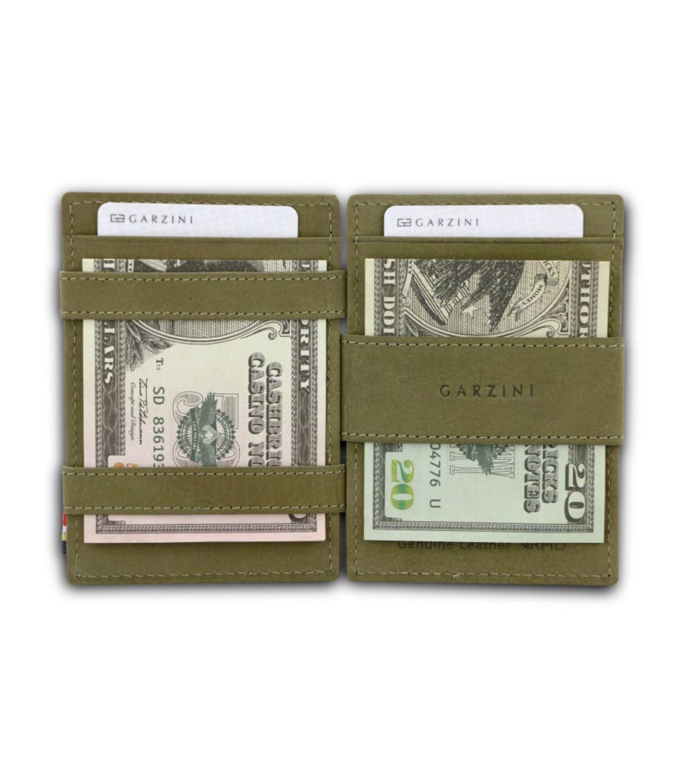 Garzini Essenziale Magic Wallet Olive Green