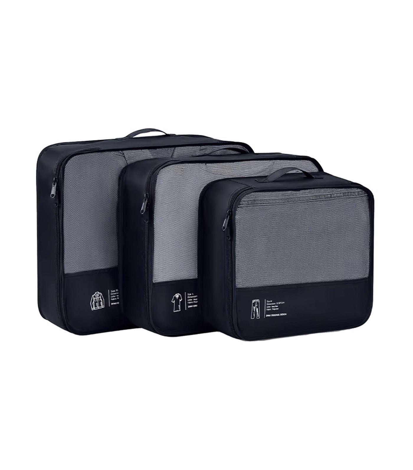 Garzini Packing Cubes Black