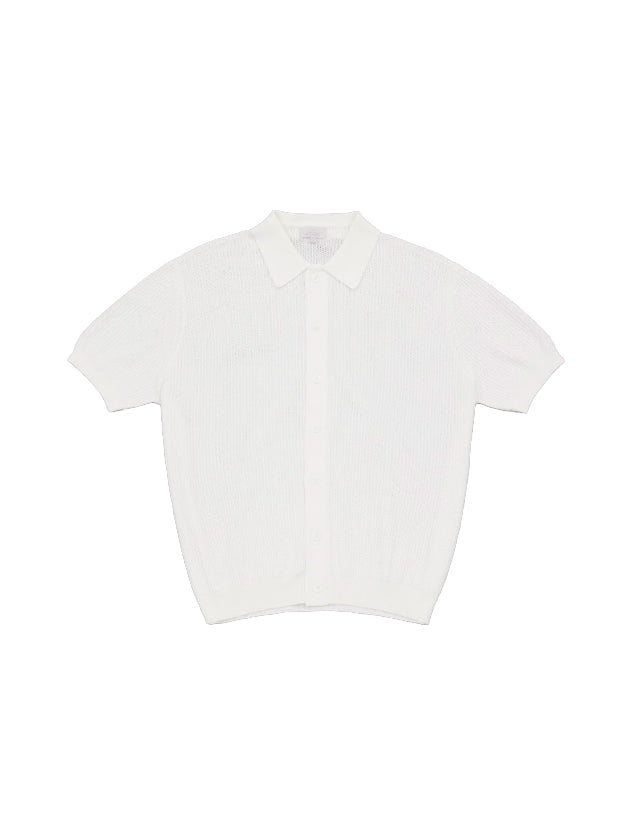 Riviera Cuban Knit White