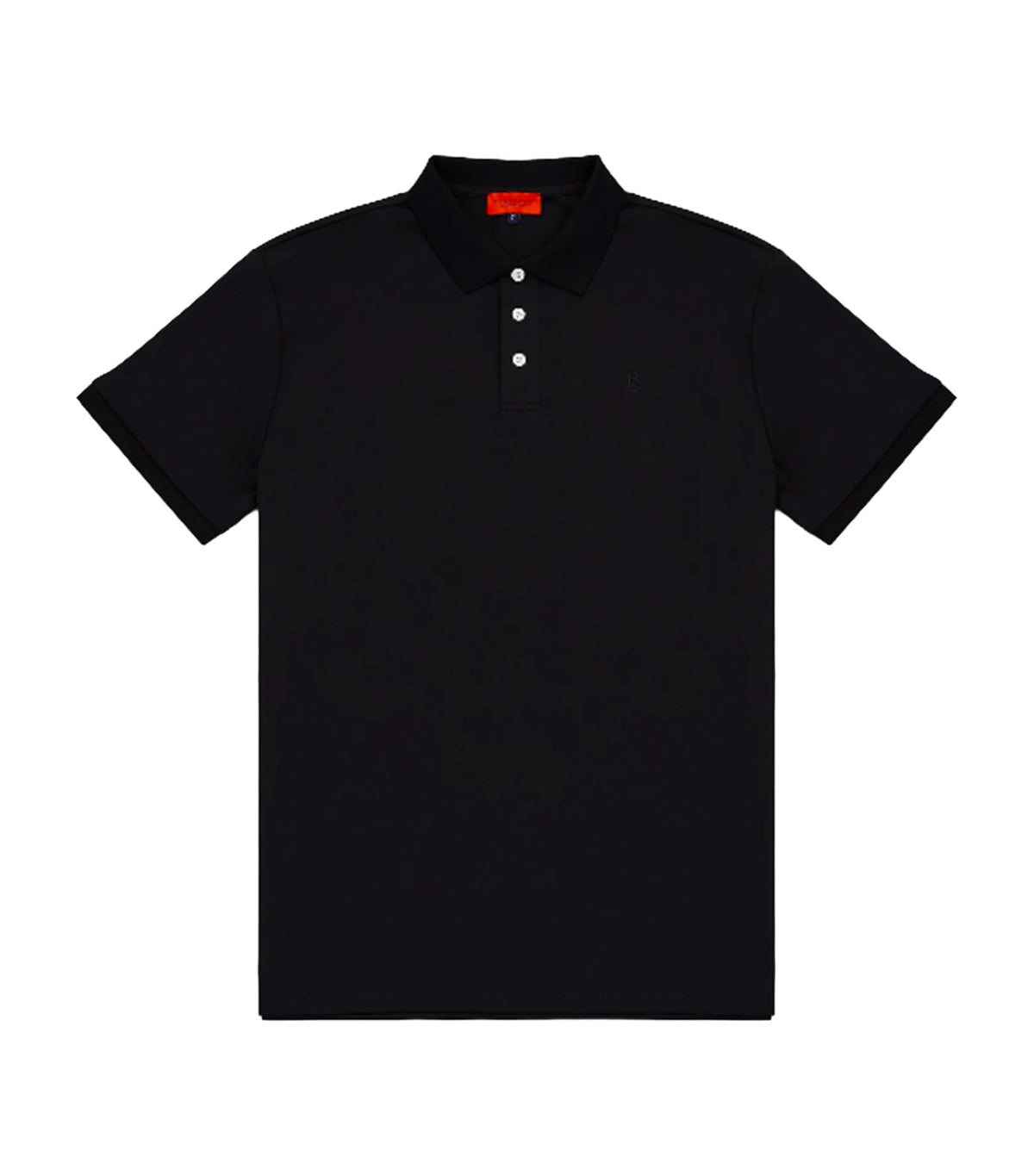 Performance Tech Rib Polo Tee Black