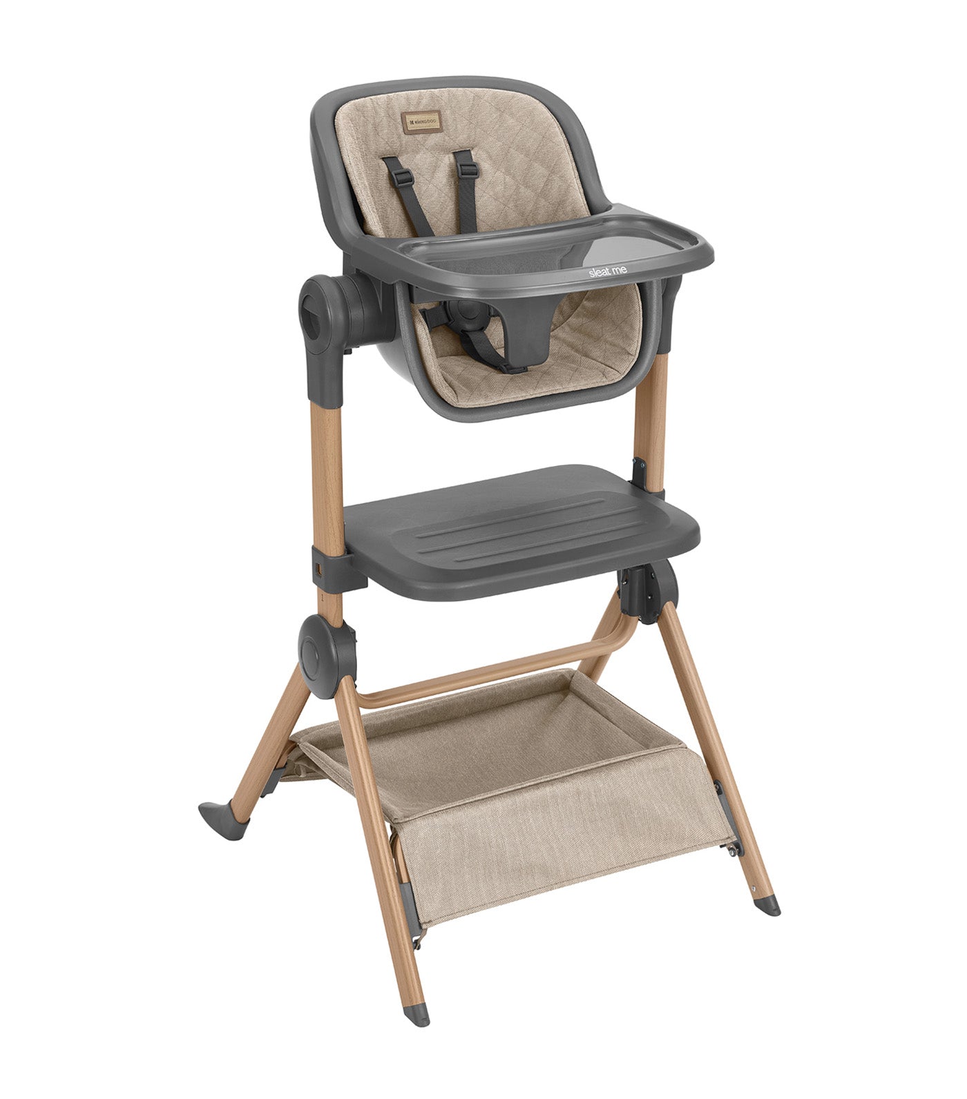 2-in-1 Bedside + High Chair Sleat-Me