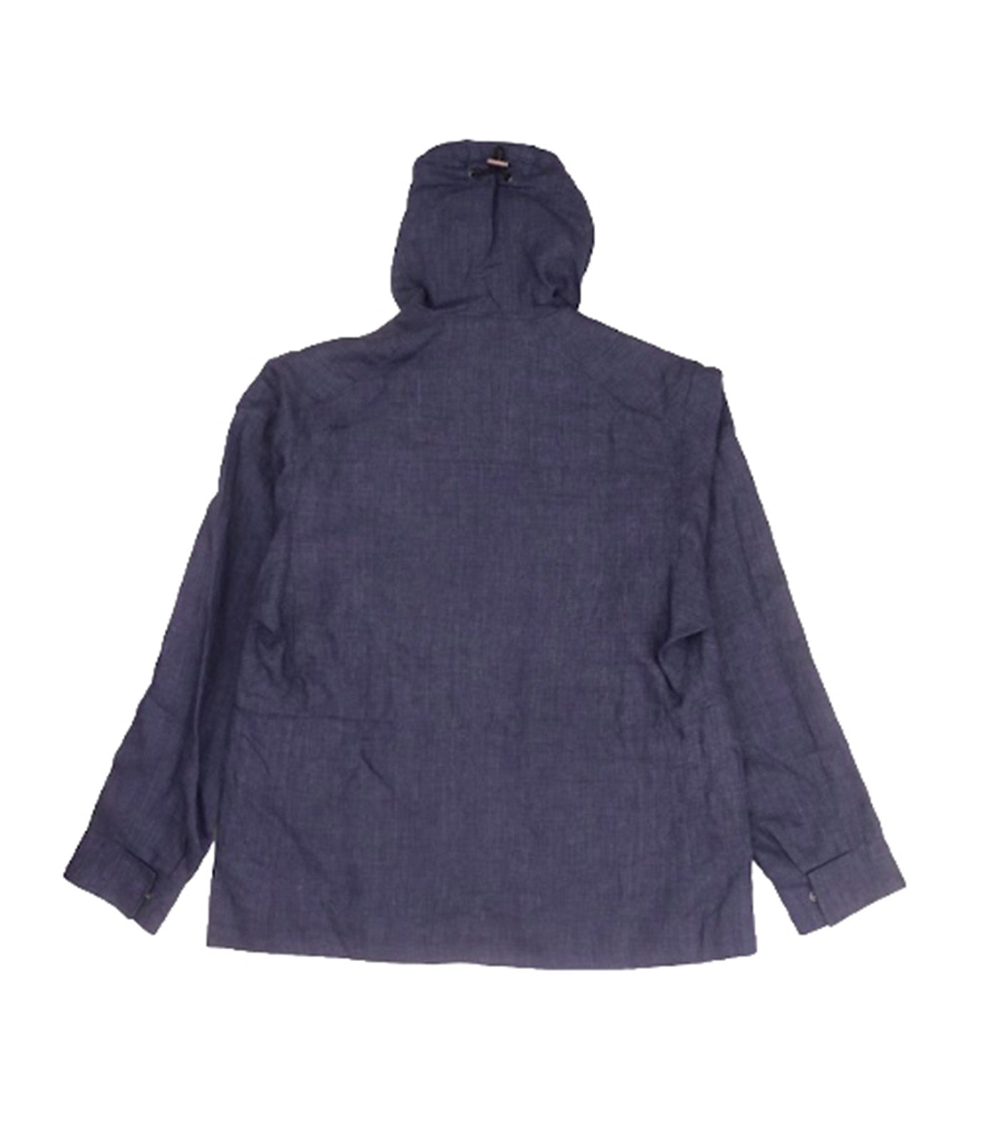 Lennox Hooded Jacket Chambray Blue