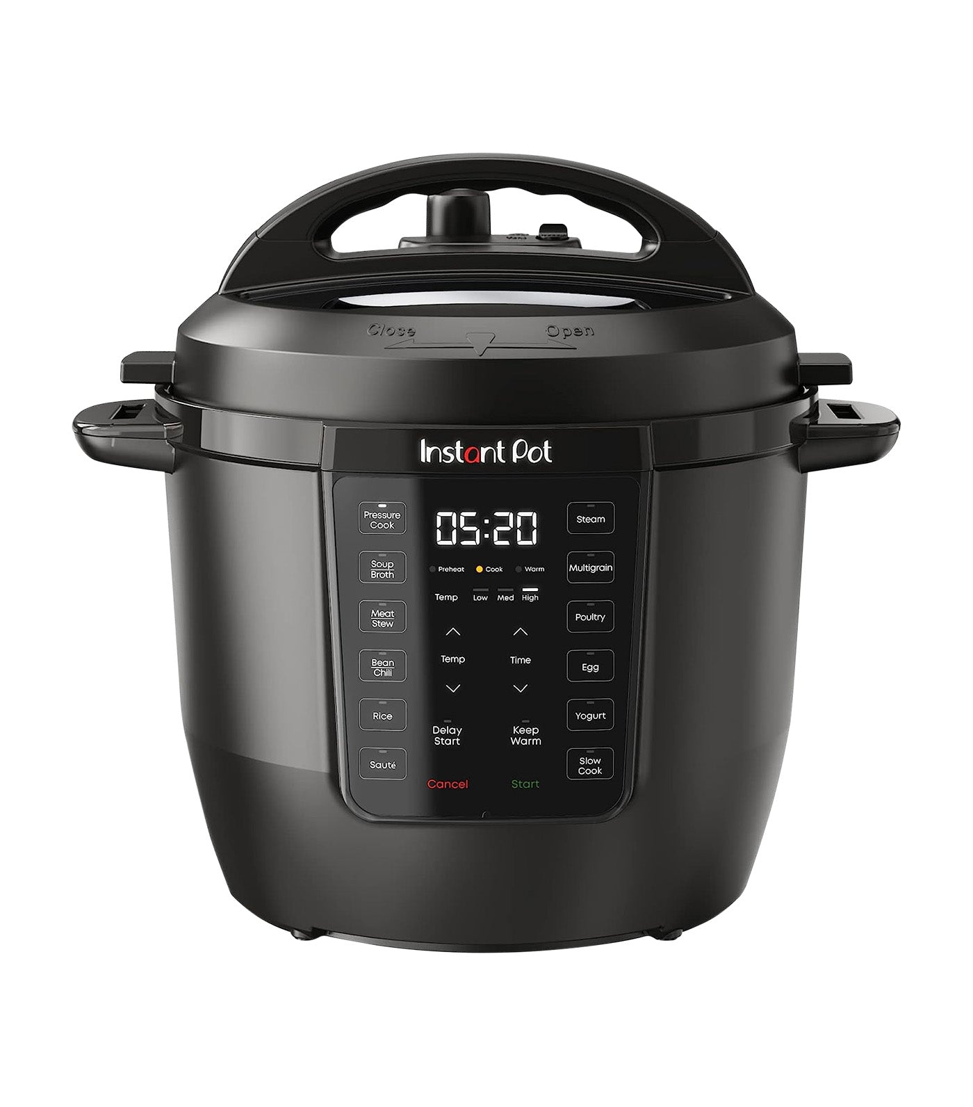 Electronic Pressure Cooker 6QT Black