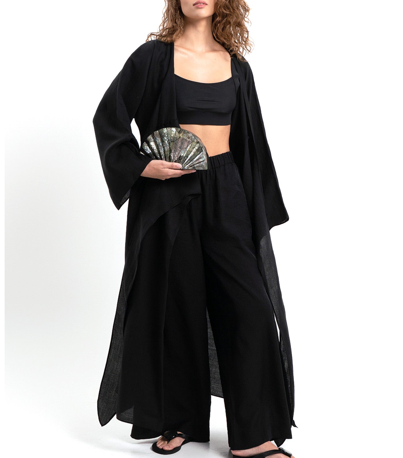 Neri Kaftan Black