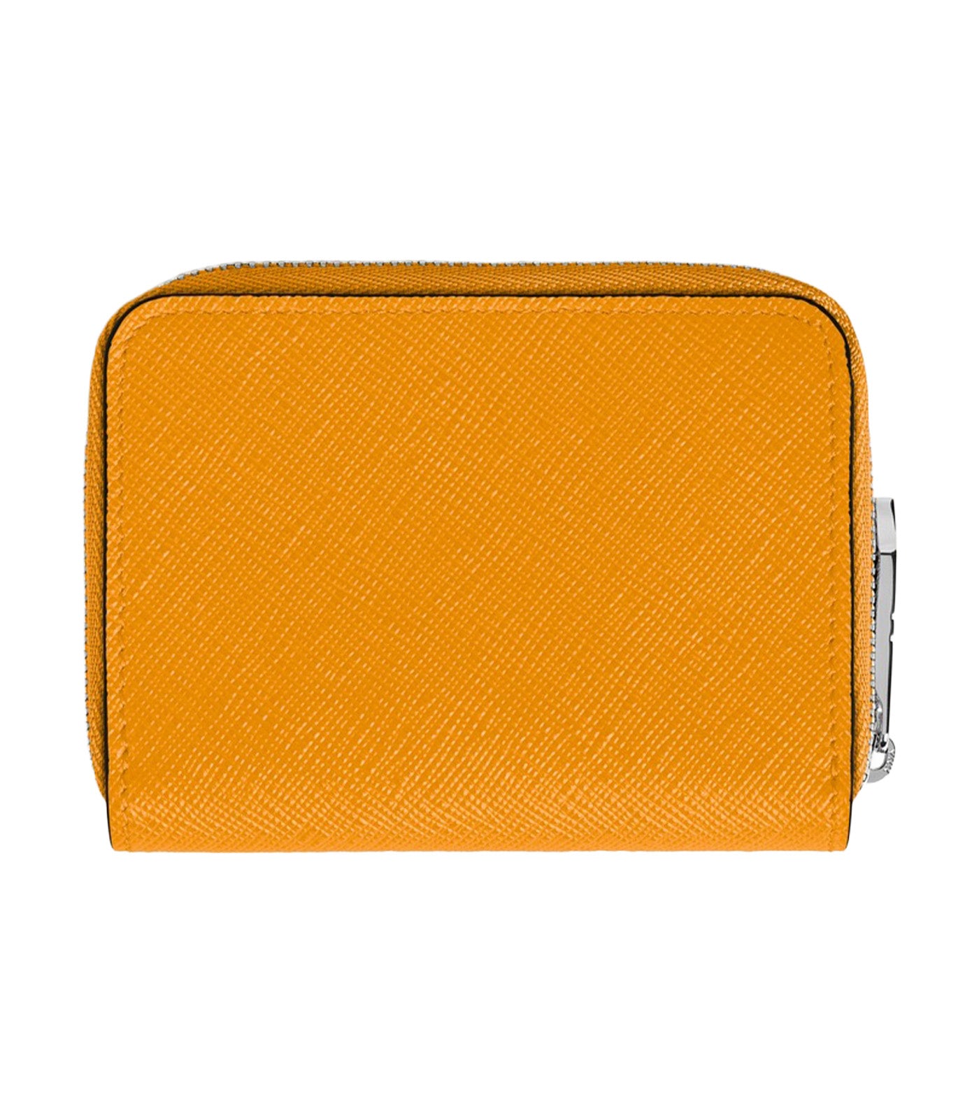 Sartorial Mini Wallet 2cc with Zip Yellow
