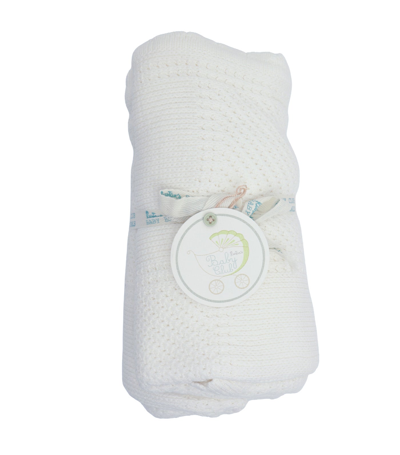 Knitted Blanket White