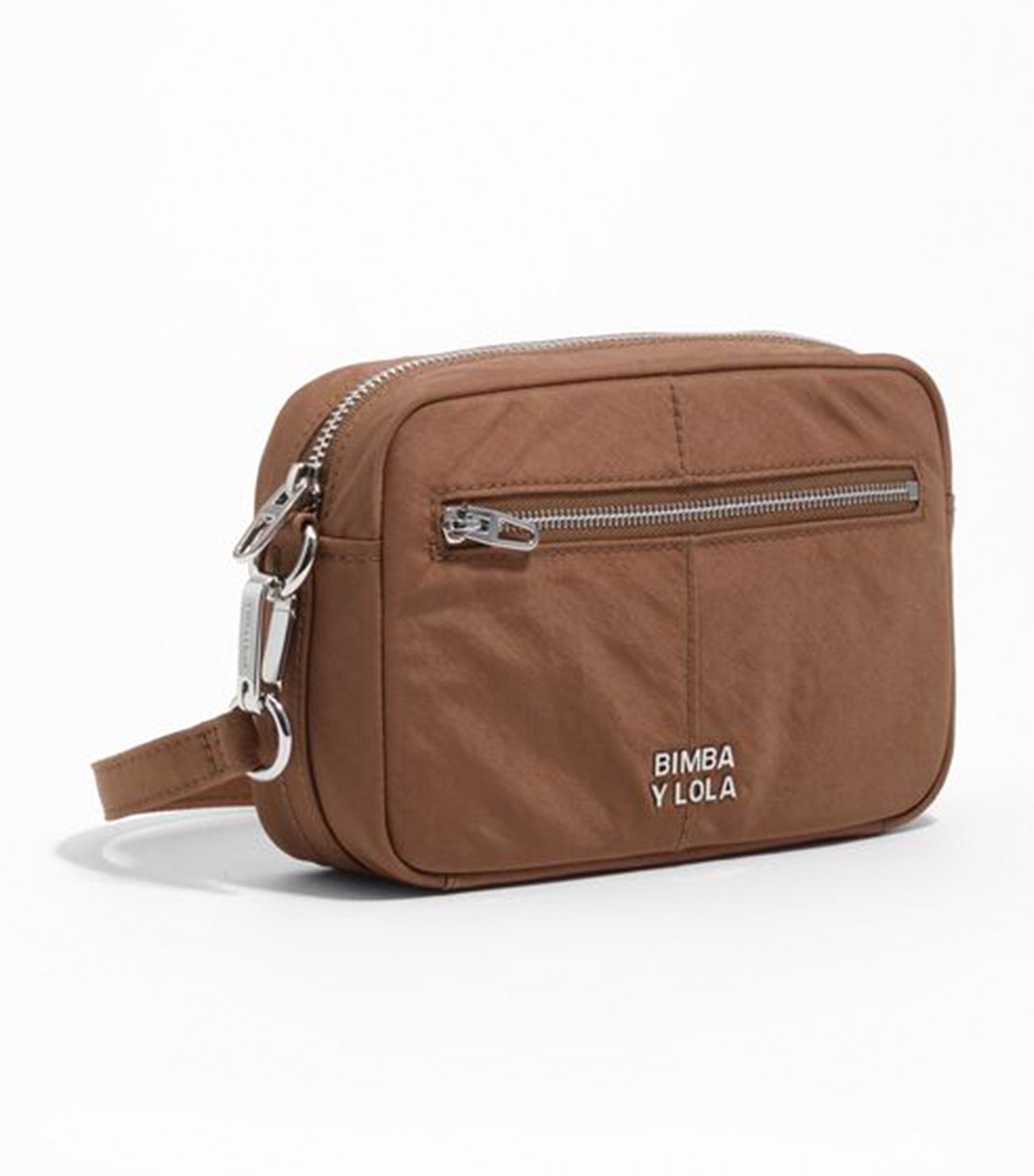 Turrón Nylon Mini Crossbody Bag Nougat