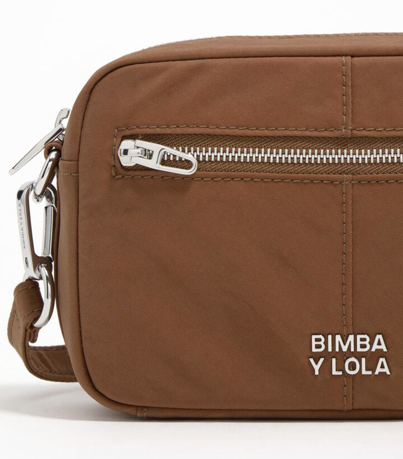 Turrón Nylon Mini Crossbody Bag Nougat