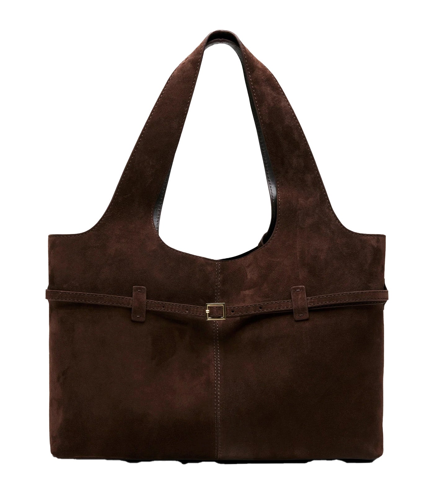 Cambon Cabas Deep Brown Suede