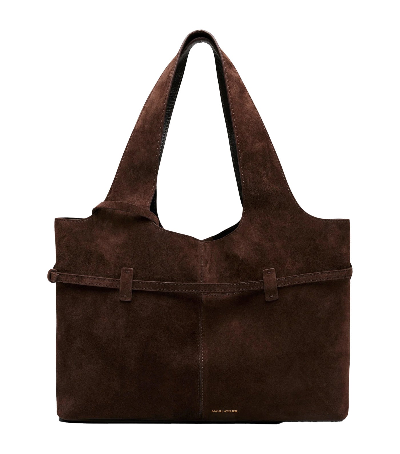 Cambon Cabas Deep Brown Suede