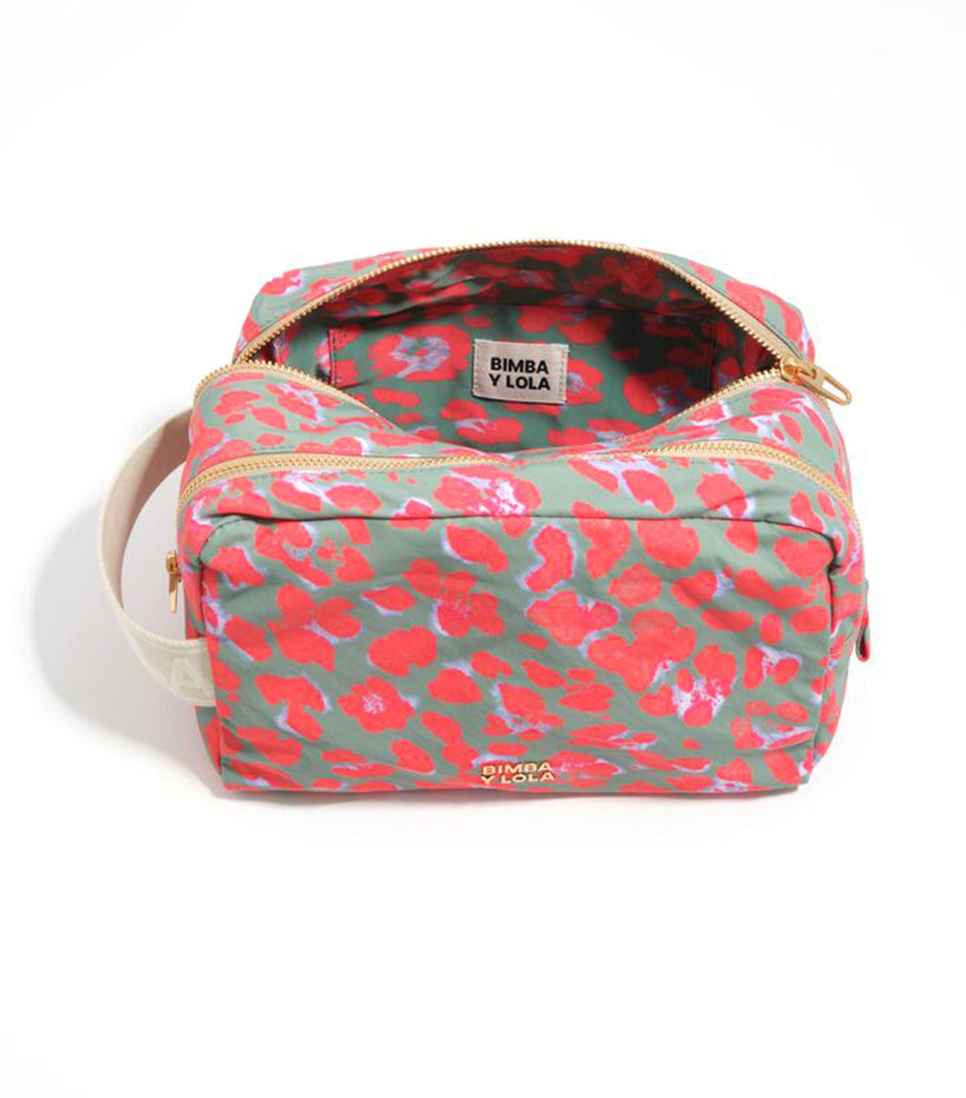 Large Double Nylon Make-Up Case
