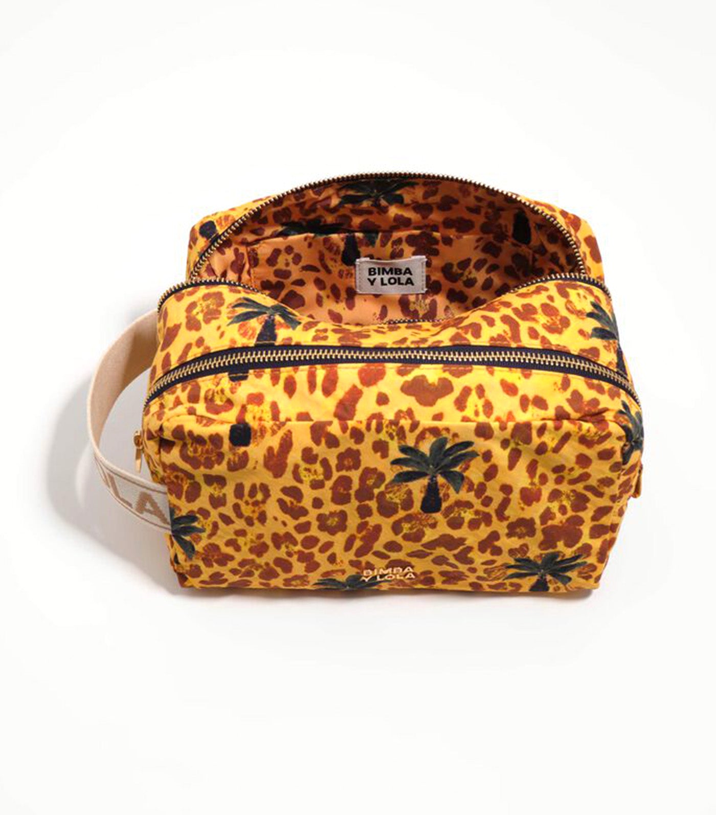 Large Double Nylon Make-Up Case