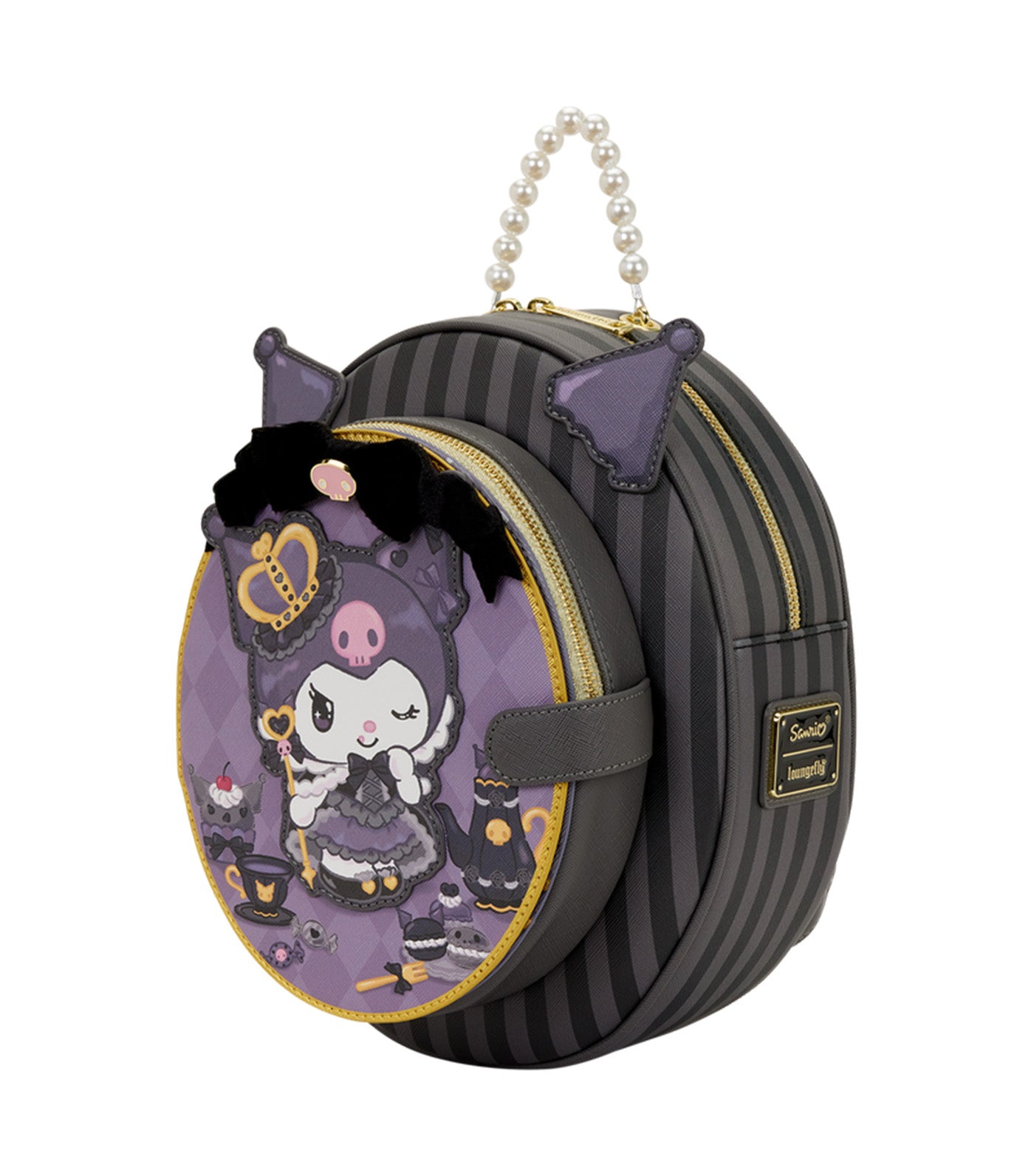 Sanrio Kuromi 20th Anniversary Cameo Mini Backpack