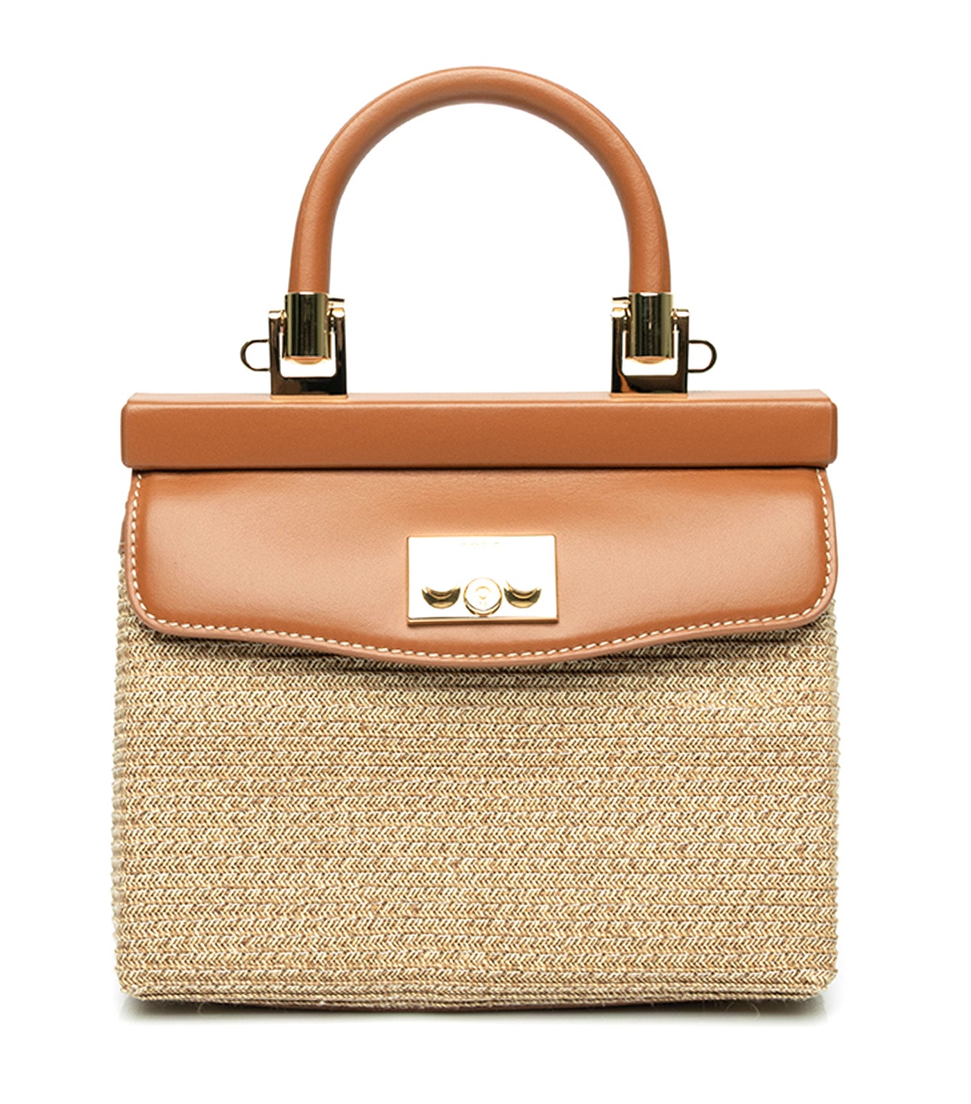 Raffia Paris Small Tan