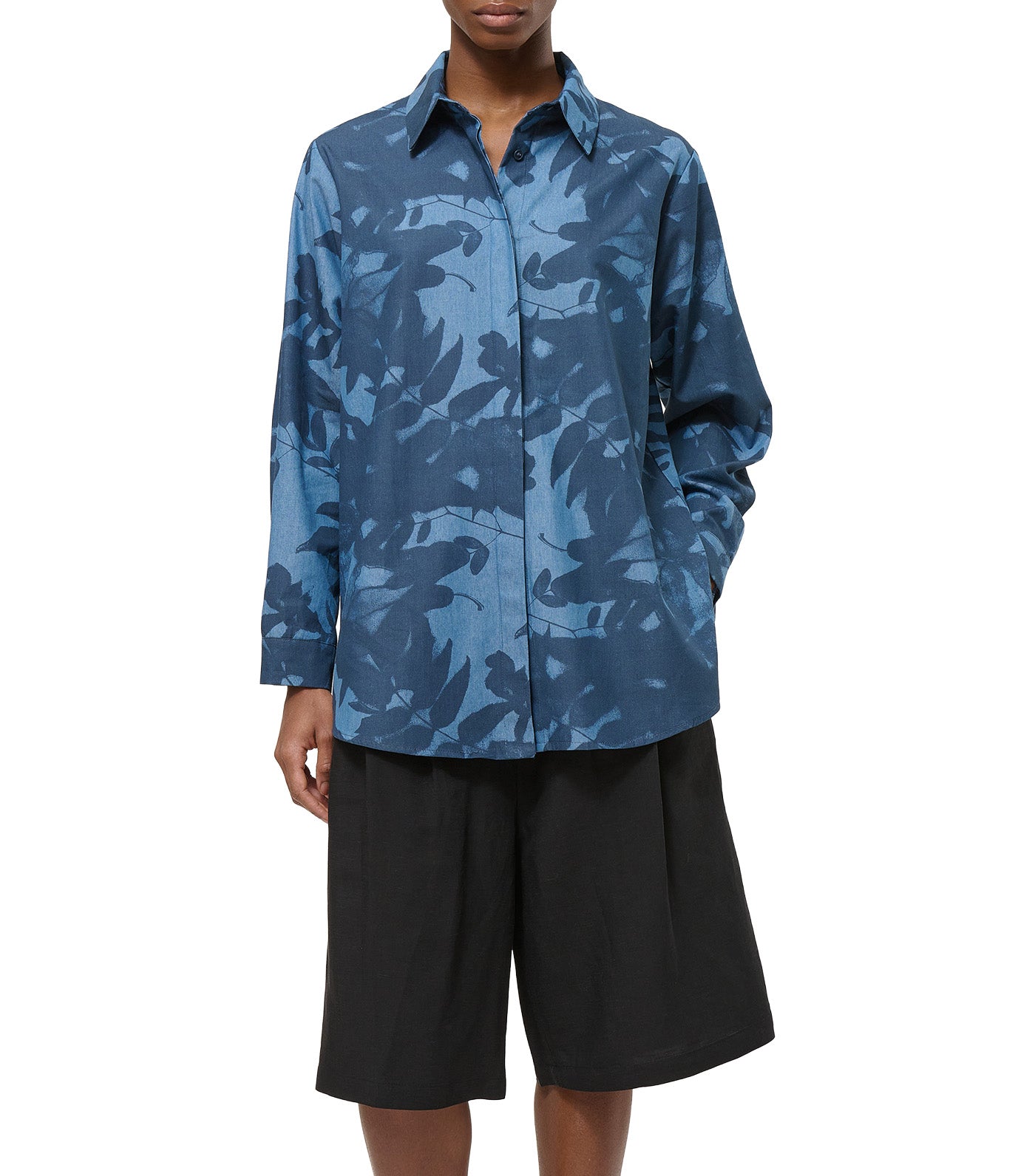 Junglia Top Navy/Denim