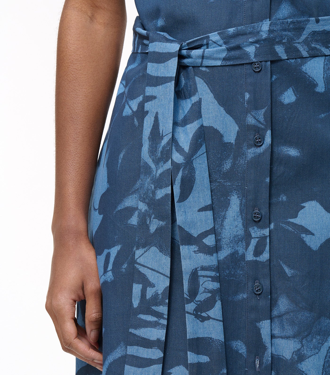 Britany Dress Navy/Denim