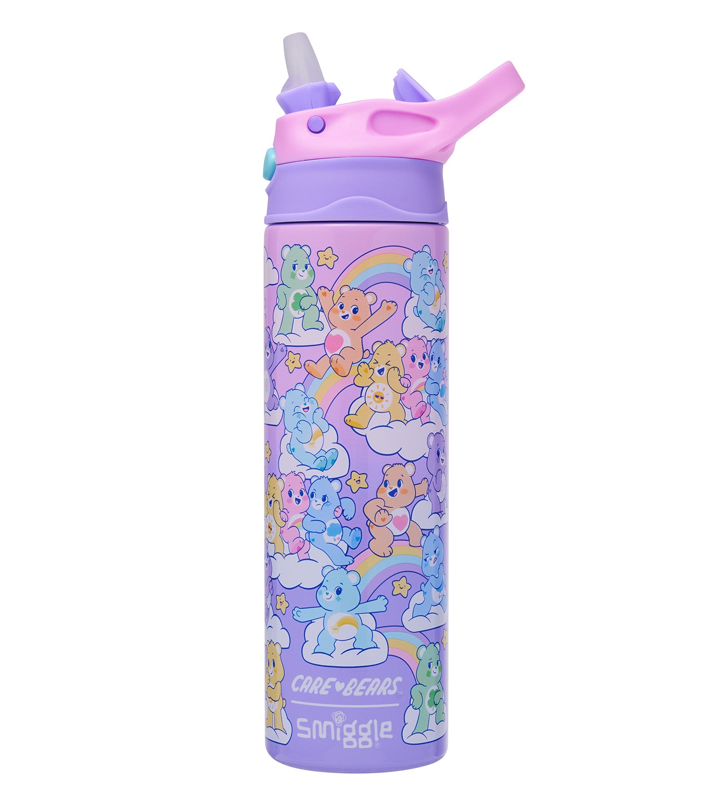Care Bears Insulated Stainless Steel Flip Drink Bottle 520ml