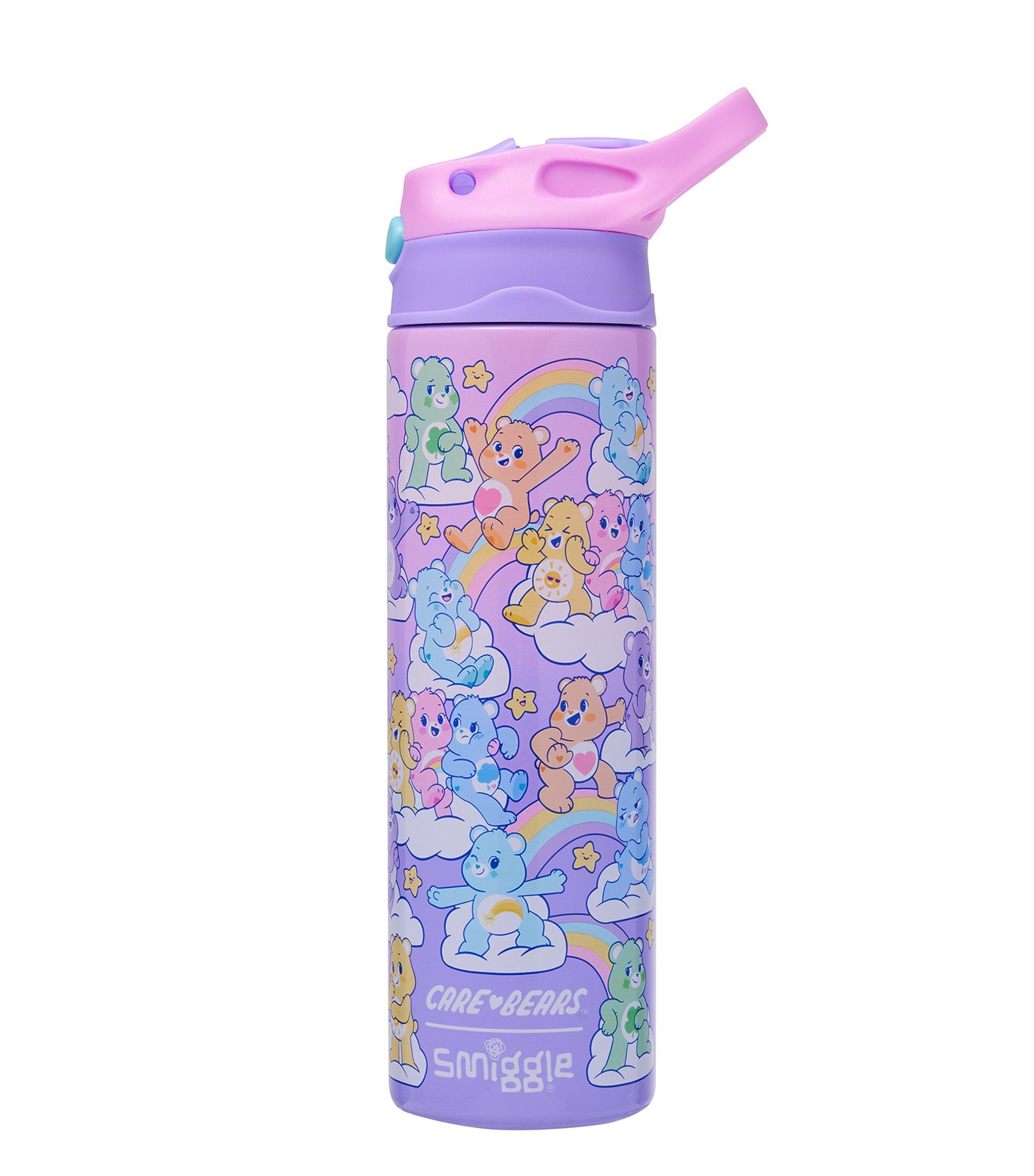 Care Bears Insulated Stainless Steel Flip Drink Bottle 520ml