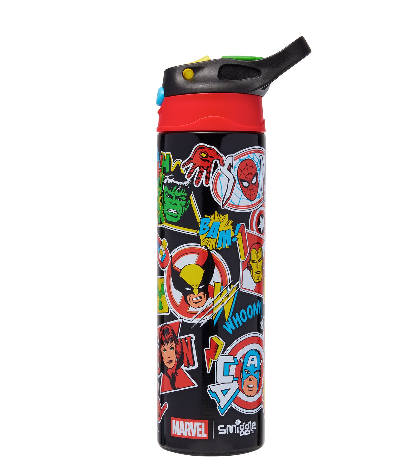 Marvel Insulated Stainless Steel Flip Drink Bottle 520ml