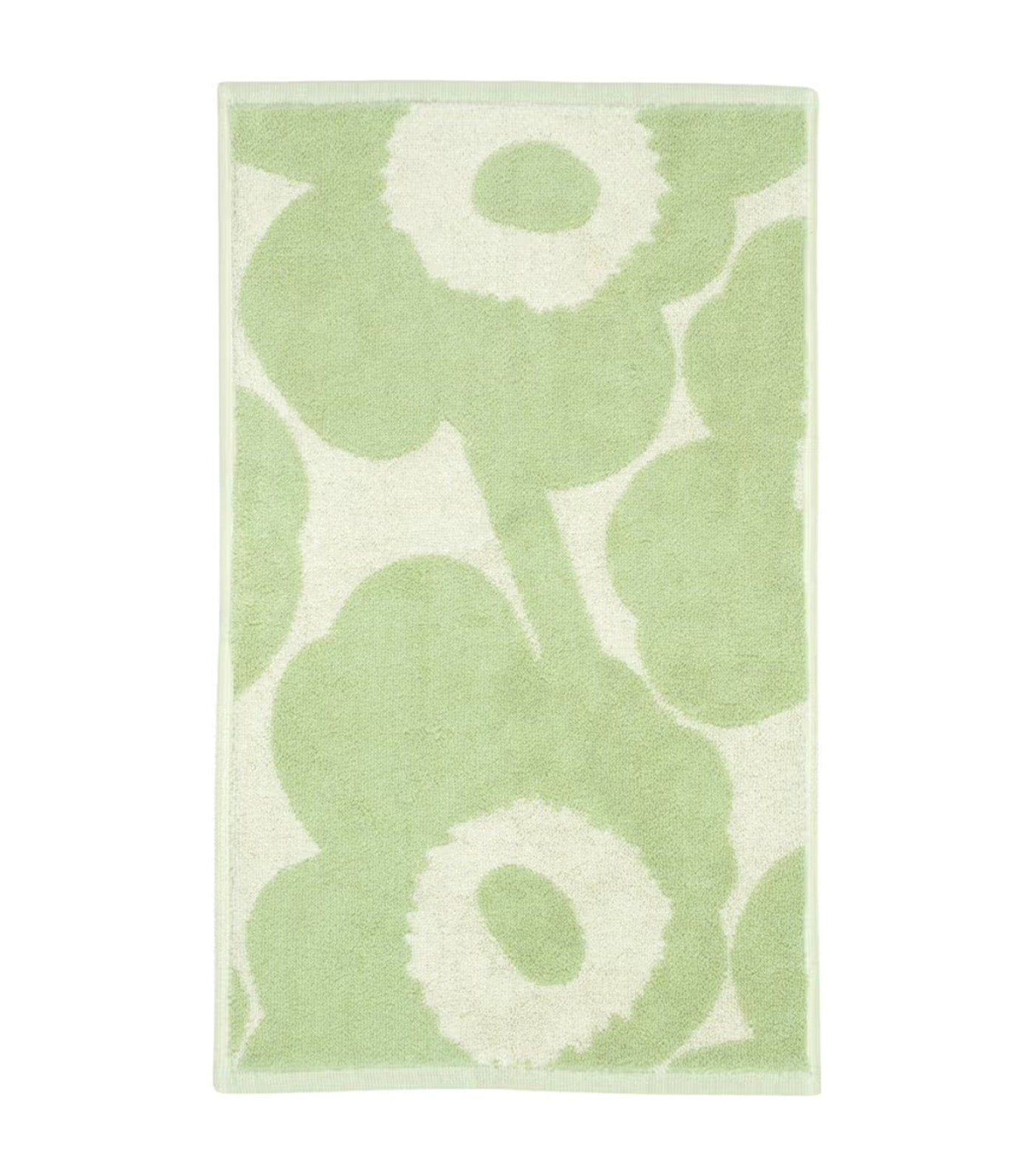 Unikko Towels and Bath Mat Off White/Sage