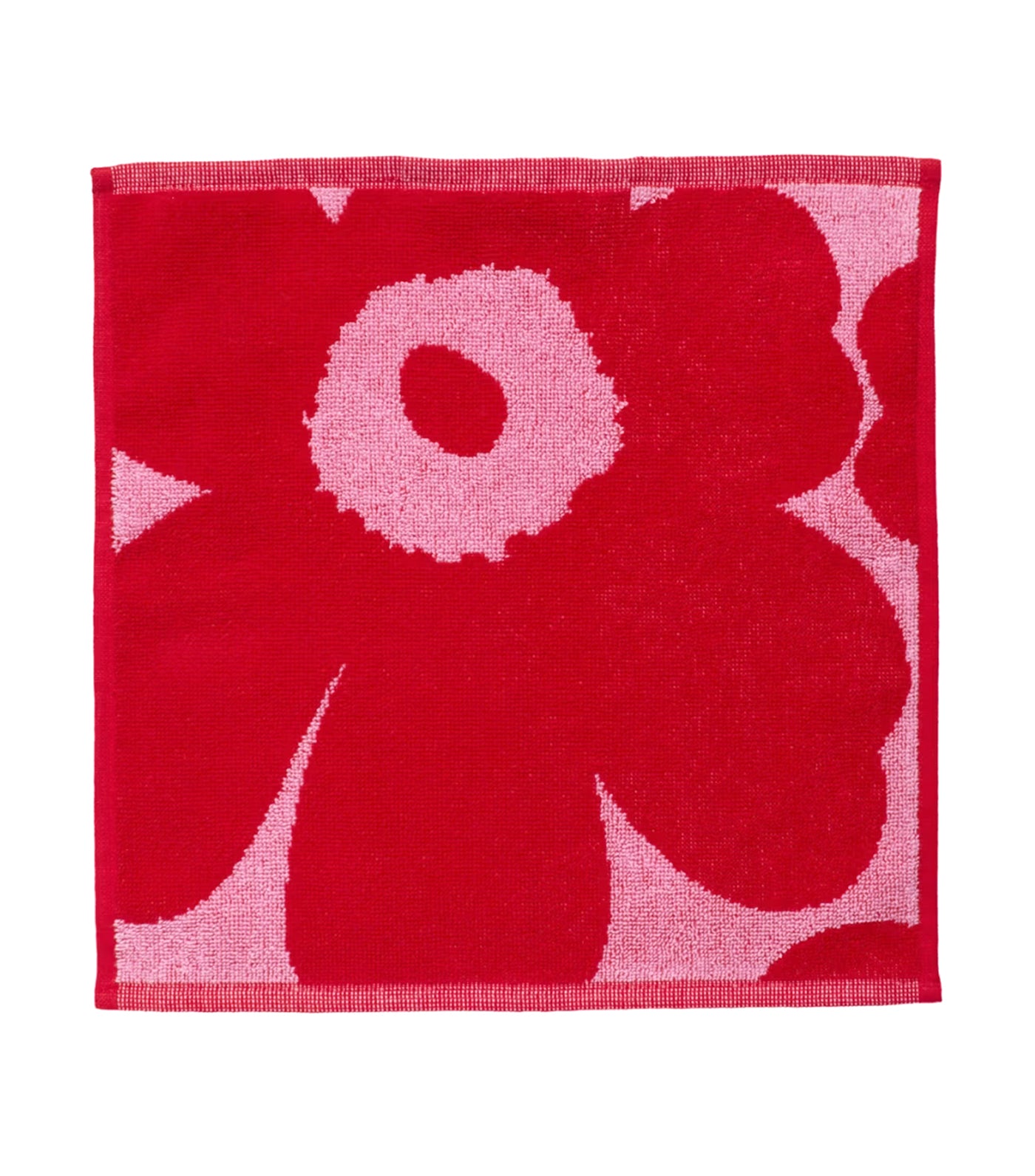 Unikko Towels Pink/Red