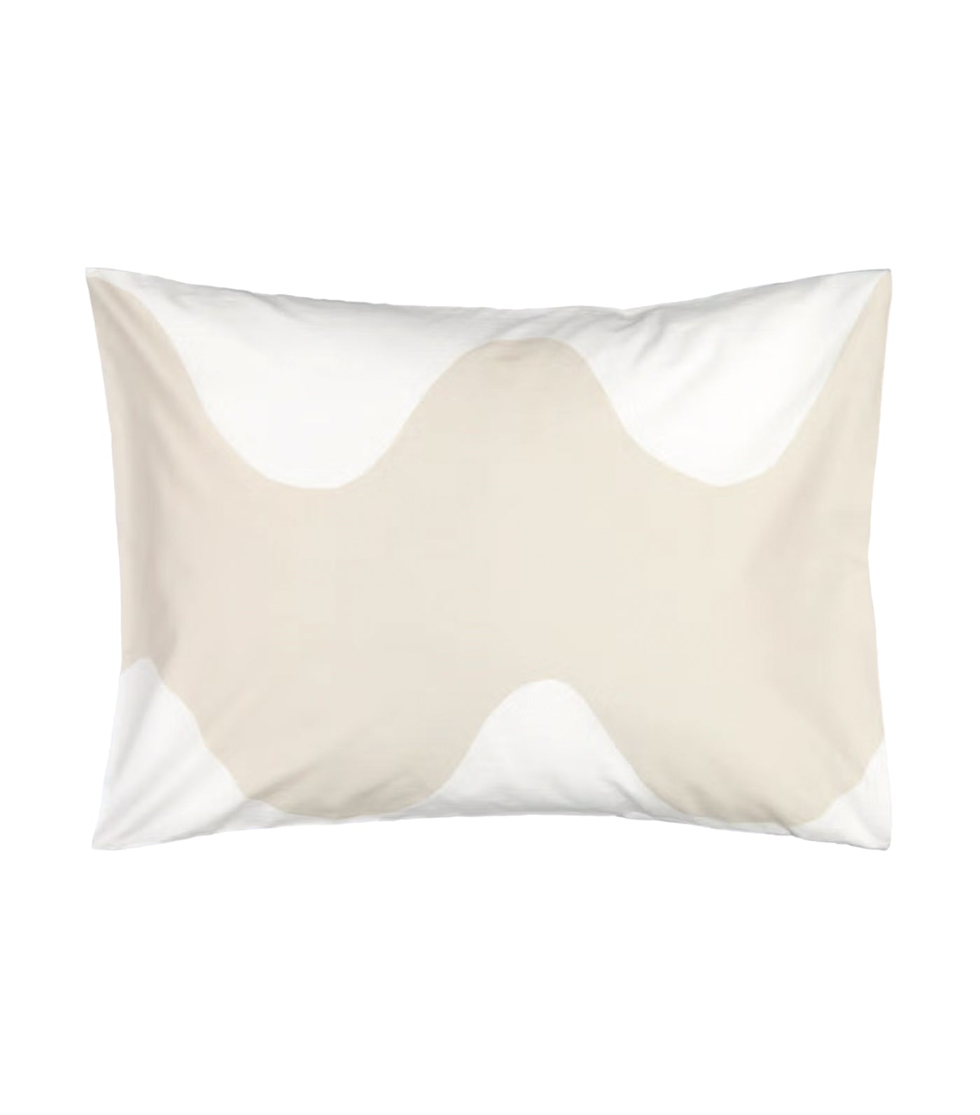 Lokki Duvet Cover and Pillow Case White Beige