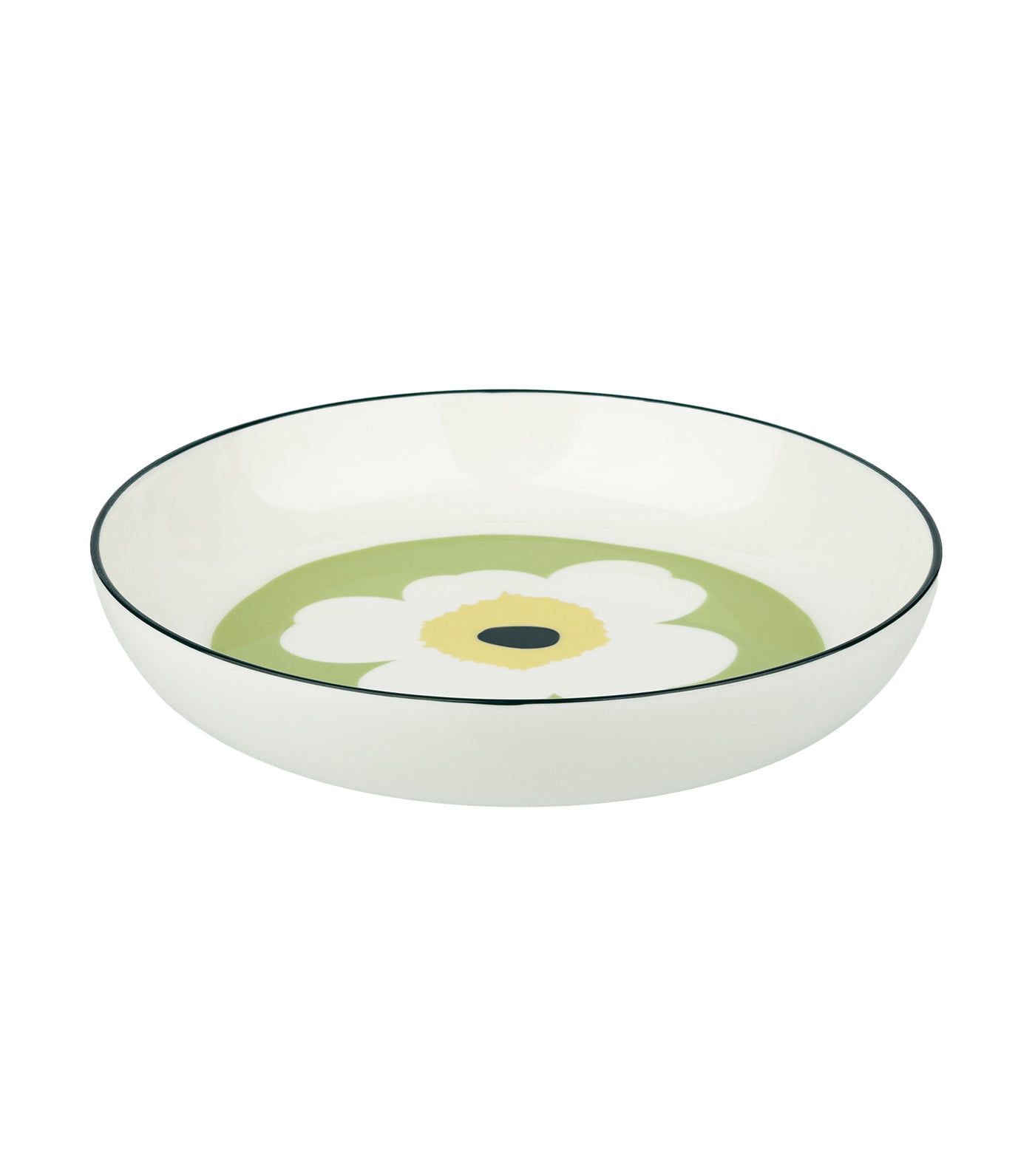 Oiva / Unikko Collection White, Pear, Melon, and Dark Green