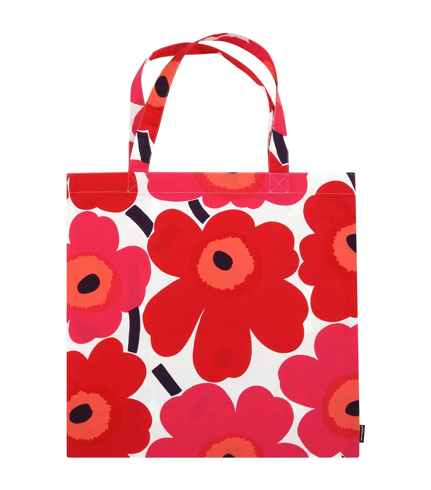 Marimekko Pieni Unikko Bag White/Red